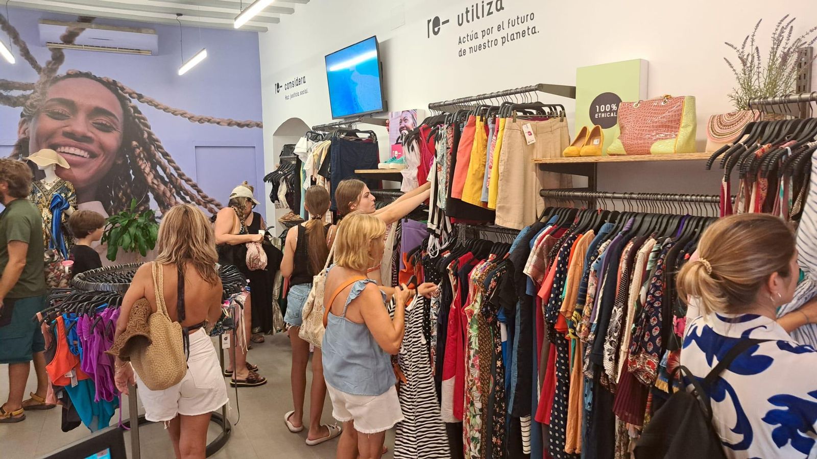 Interior de la tienda