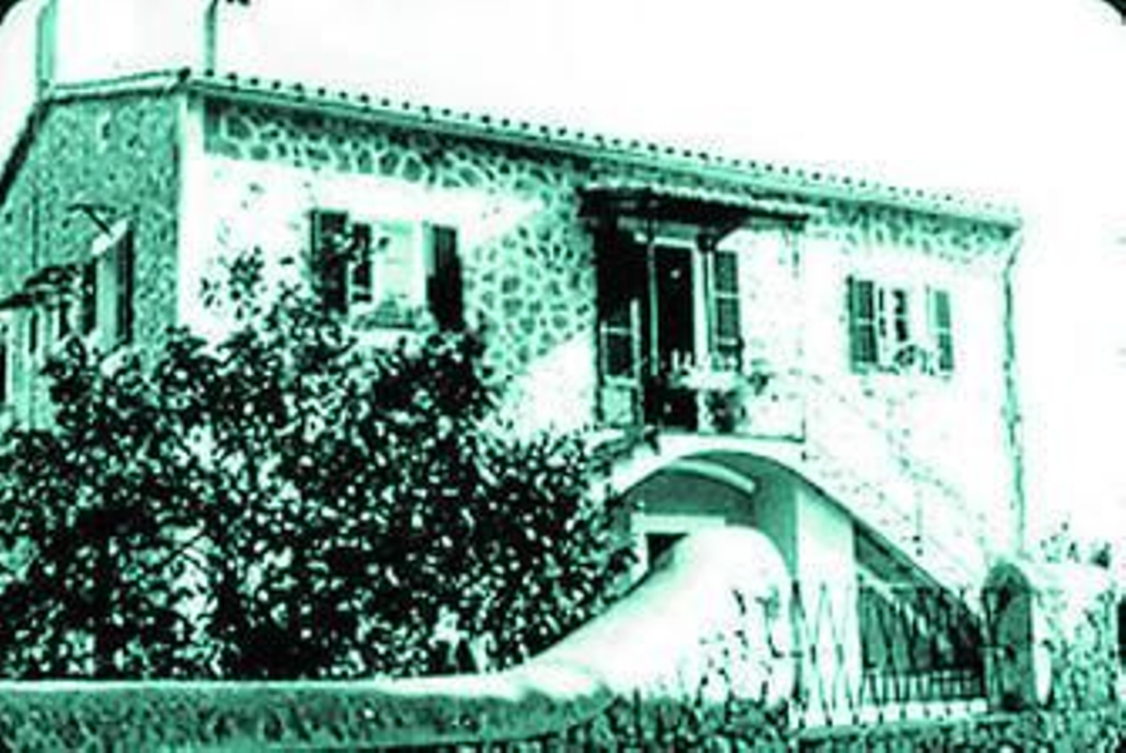 La casa mallorquina en la que vivió Falla, que fue derribada ayer.