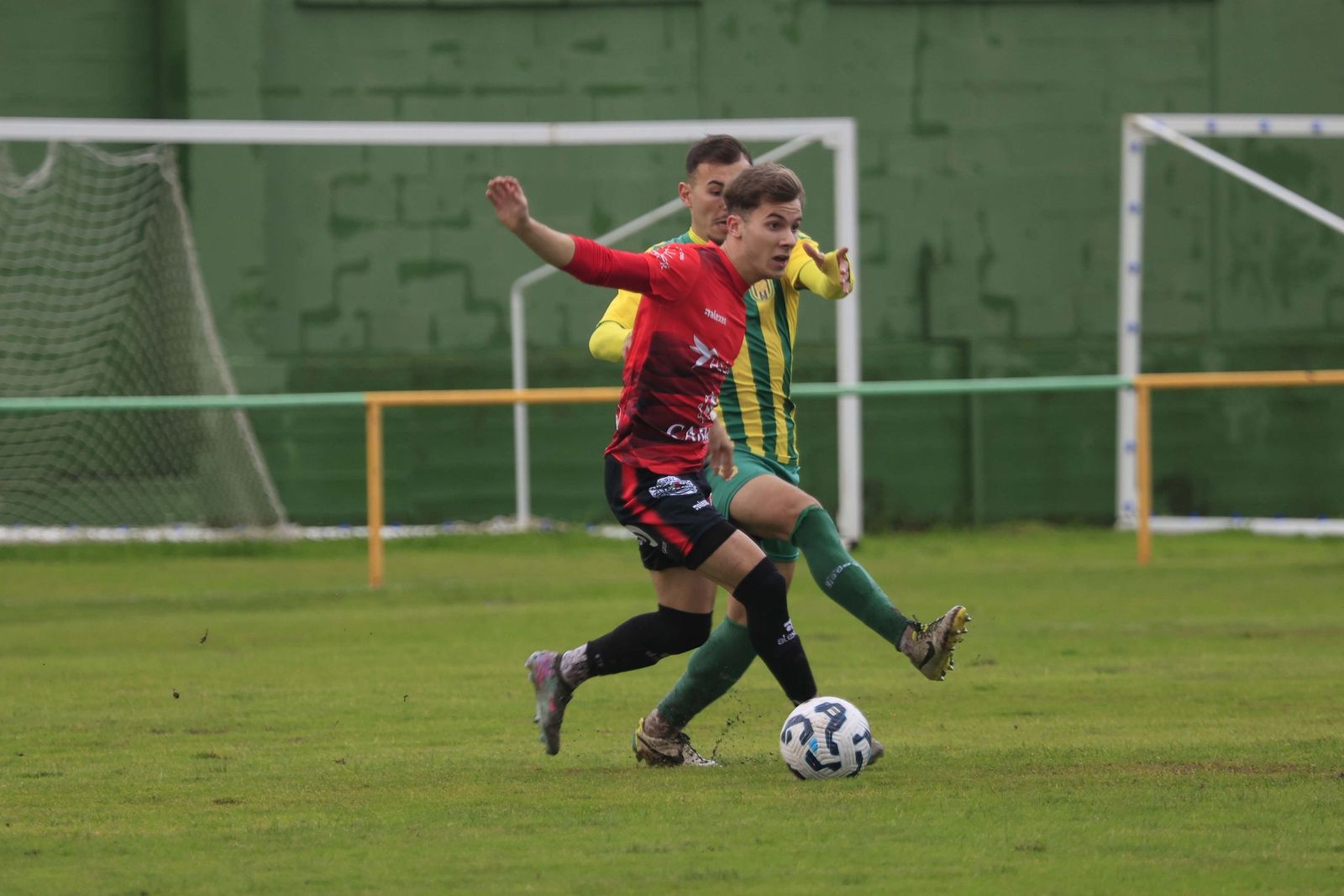 Las fotos de la visita del Egabrense de Rafa Escobar a la Unión Deportiva Los Barrios