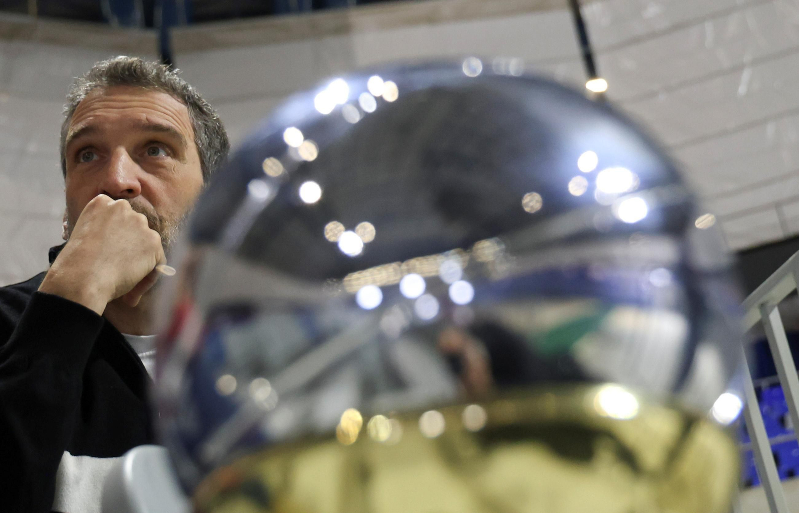 La entrevista a Ibon Navarro, en fotos