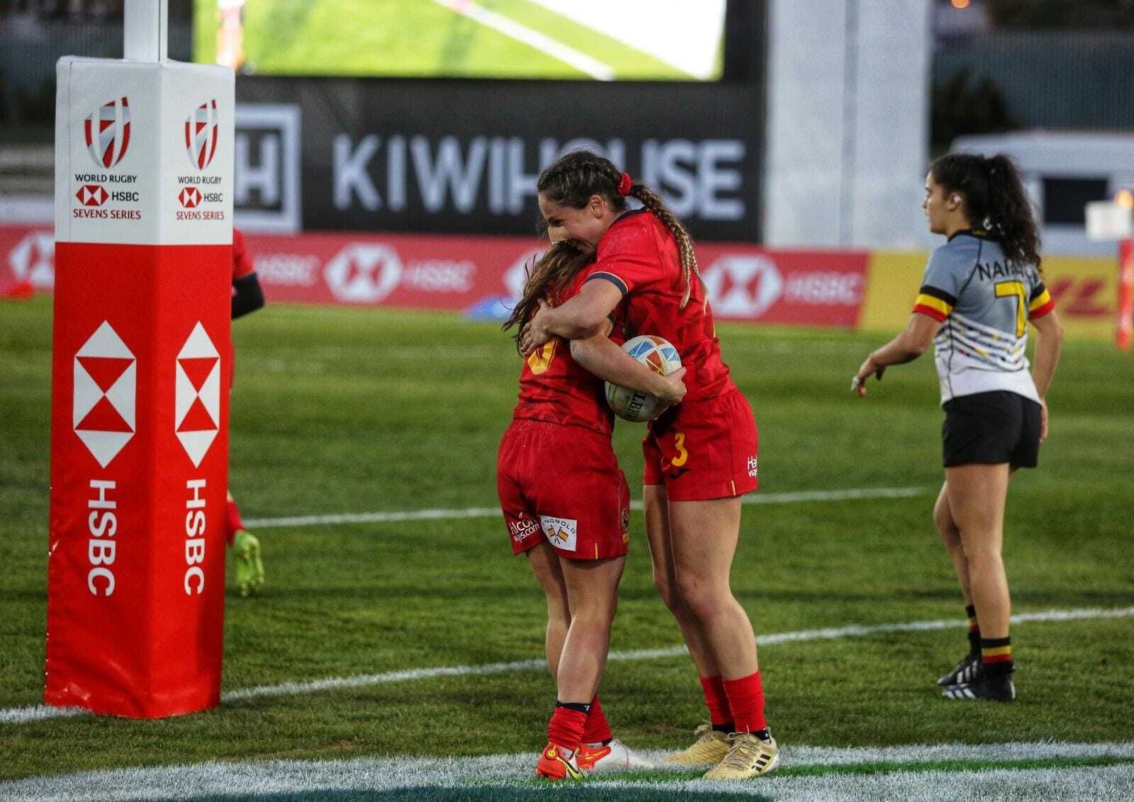 El primer día de las HSBC World Rugby Sevens Series, en fotos