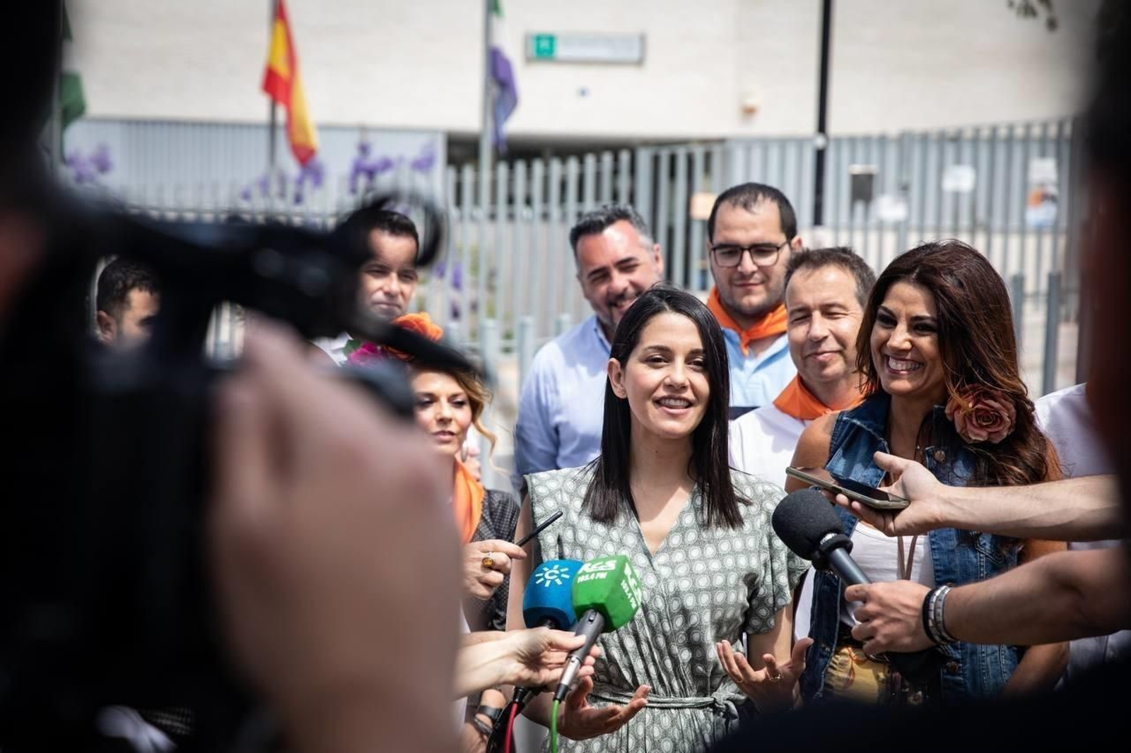 Inés Arrimadas en Mijas.