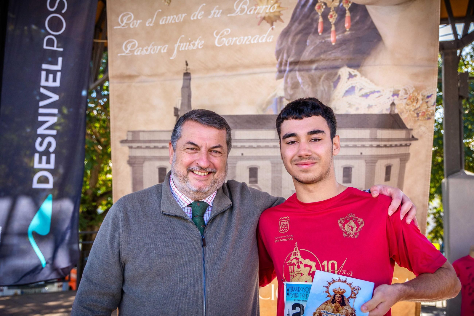 Gran ambiente en la Carrera Solidaria de la Divina Pastora en San Fernando