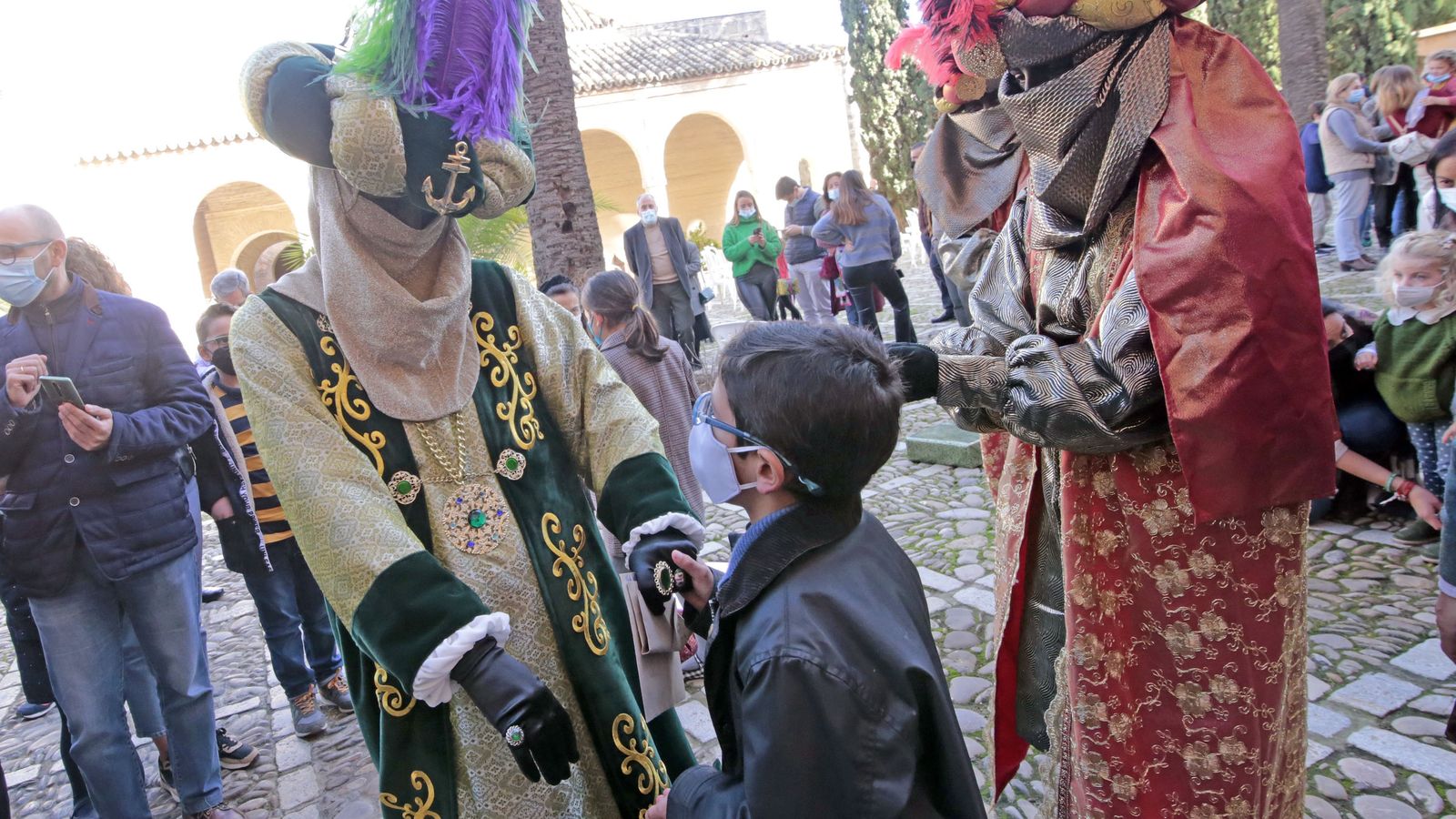 Coronación de los Reyes Magos de Jerez en el Alcázar