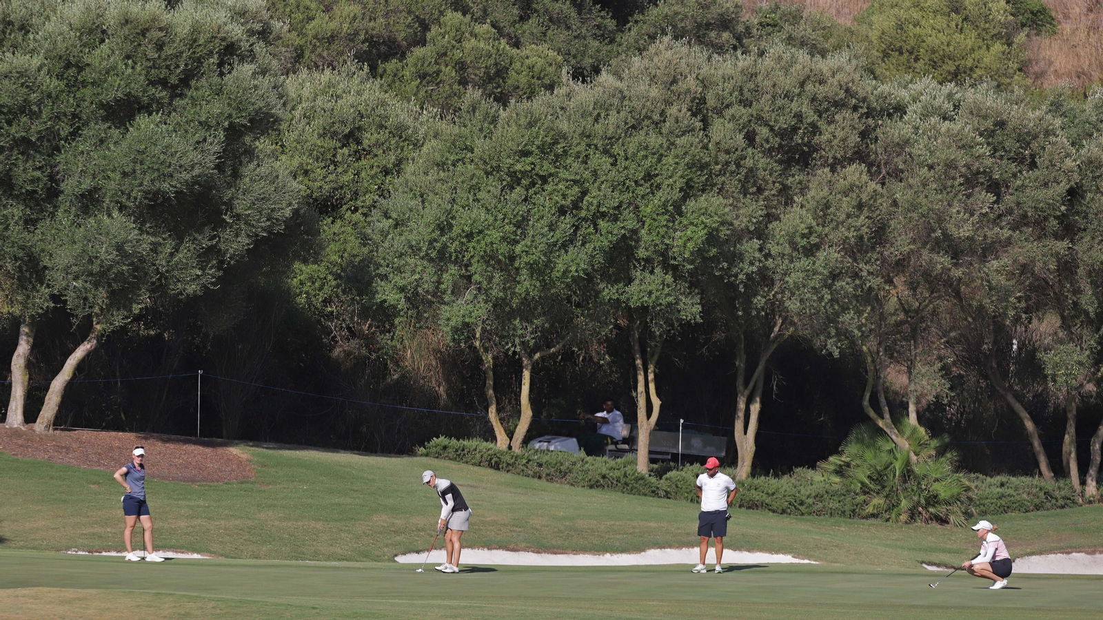 Fotos de la segunda  jornada del Aramco Team Series de La Reserva de Sotogrande
