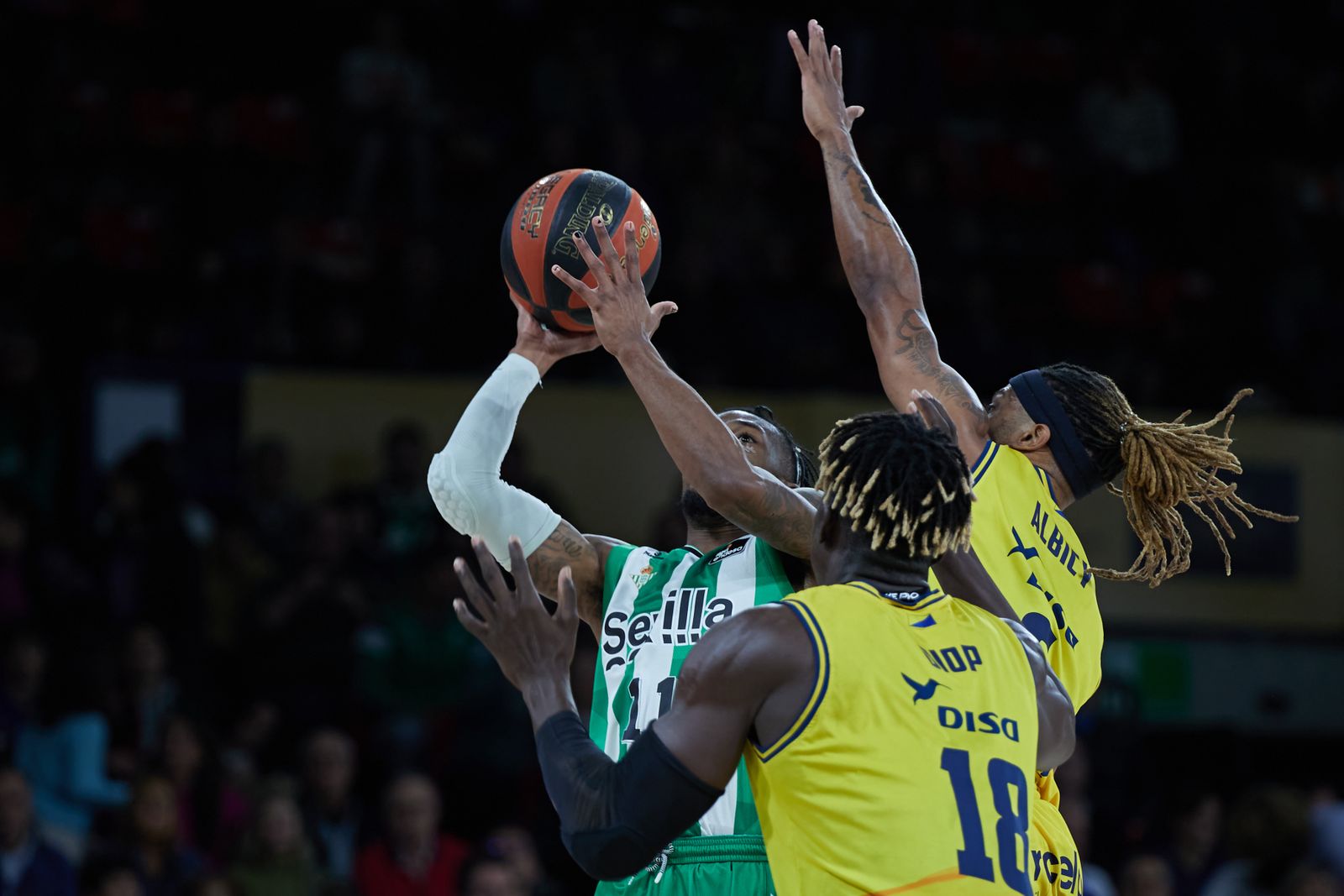 Las fotos del gran triunfo del Betis Baloncesto sobre el Gran Canaria