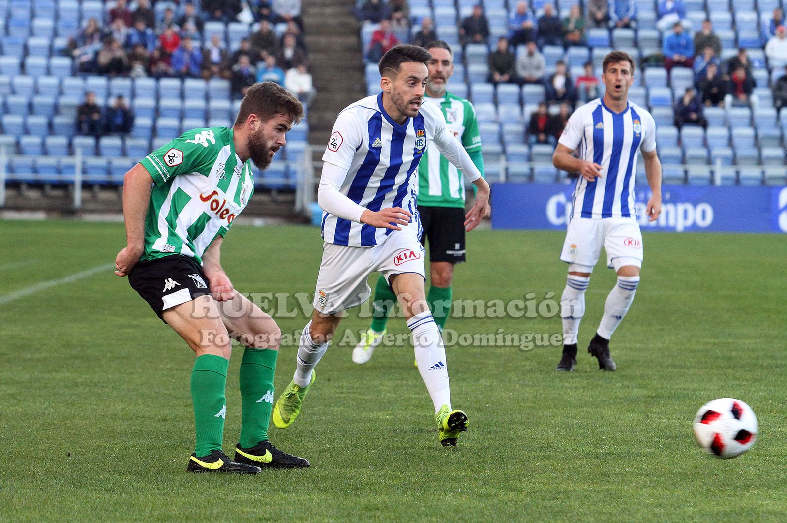 Recreativo de Huelva - At Sanluqueño, en imágenes