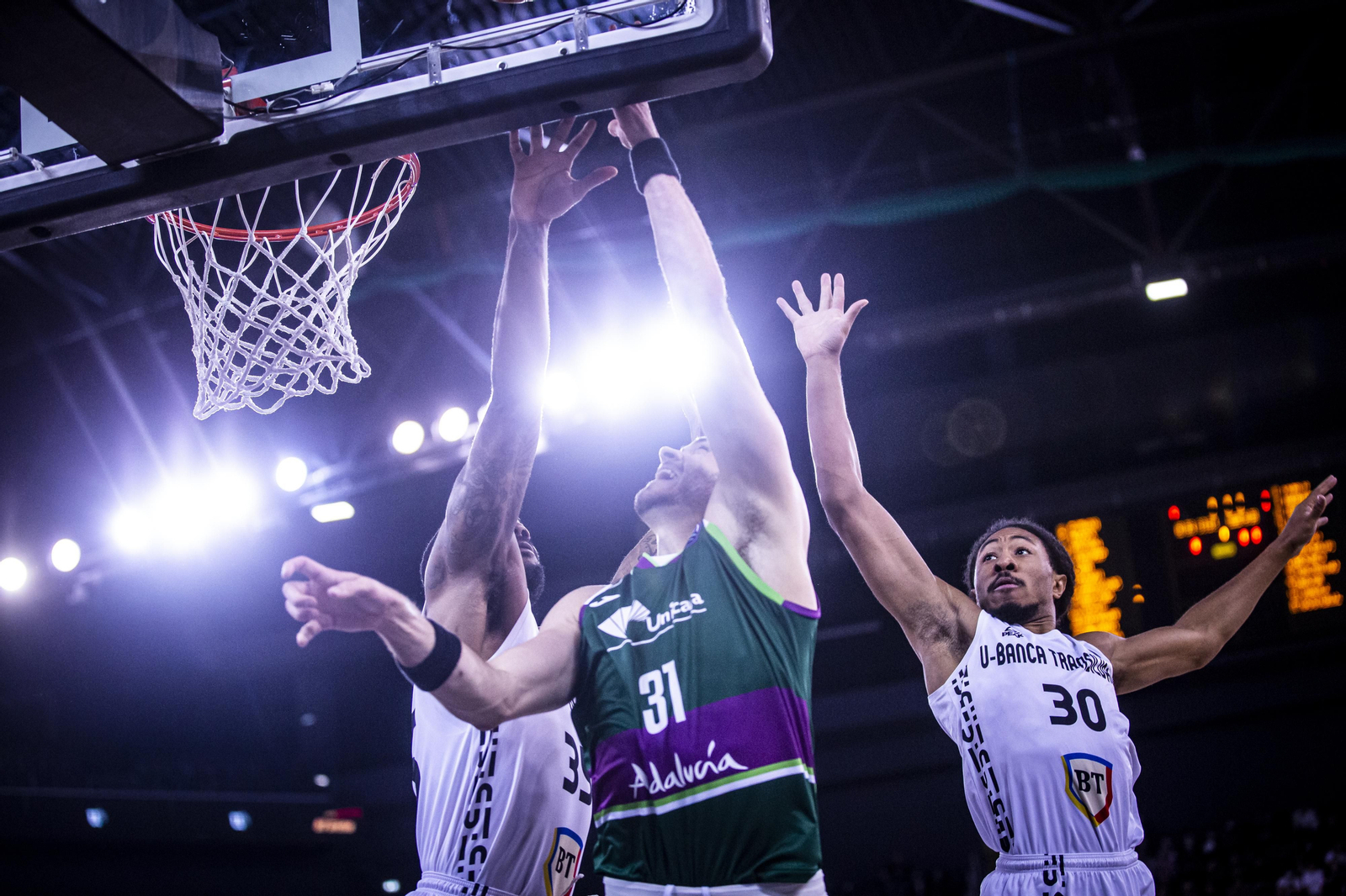 Galería: El Cluj Napoca - Unicaja, en imágenes