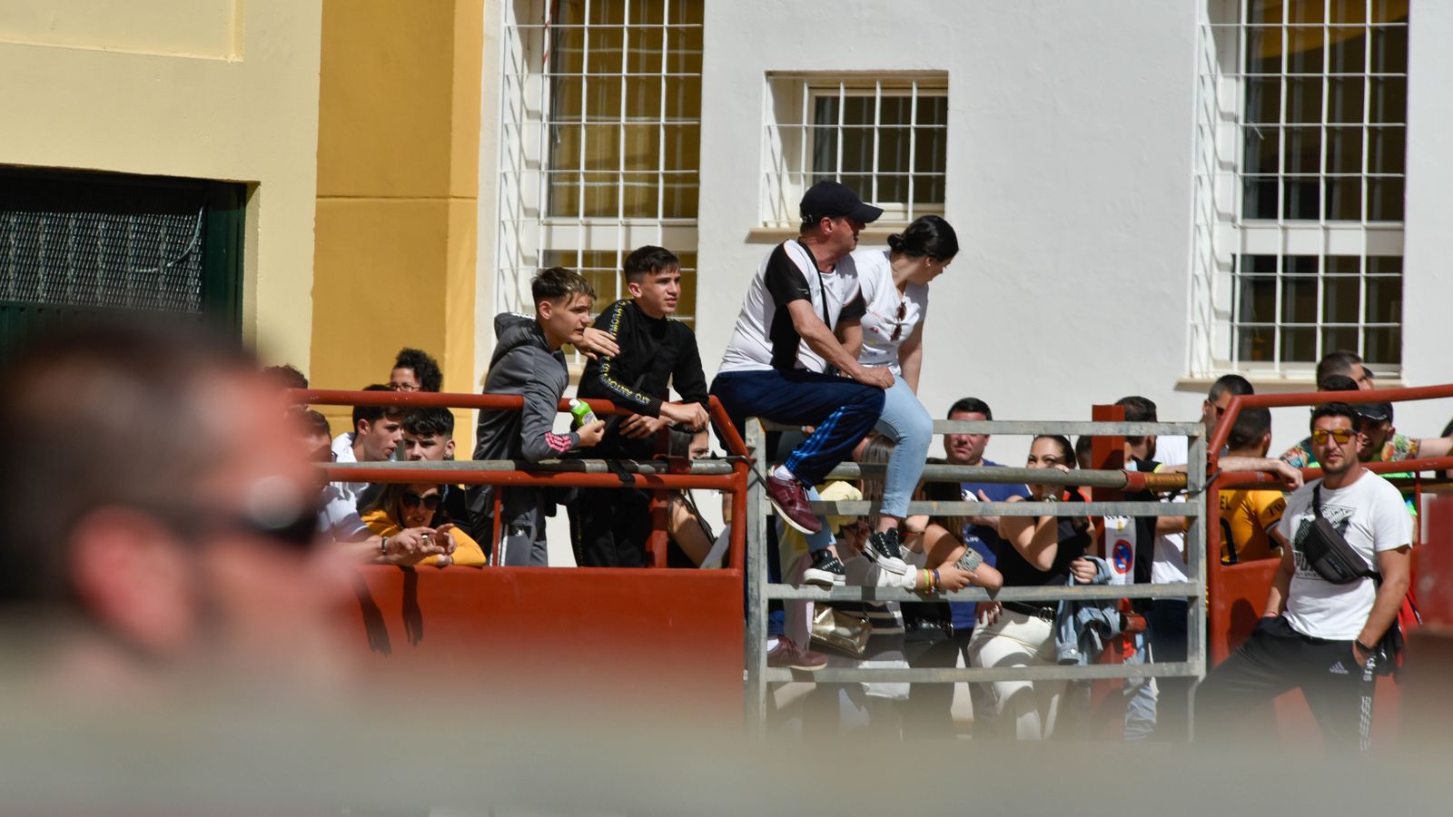 Fotos del encierro del sábado del Toro Embolao en Los Barrios