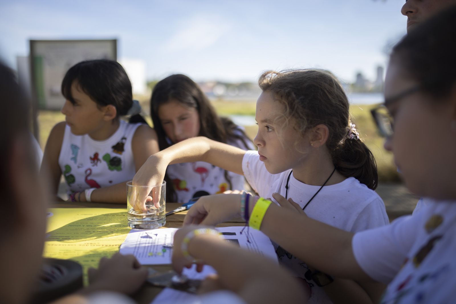 Imágenes de la clausura de la Escuela de Exploradores en Marismas del Odiel