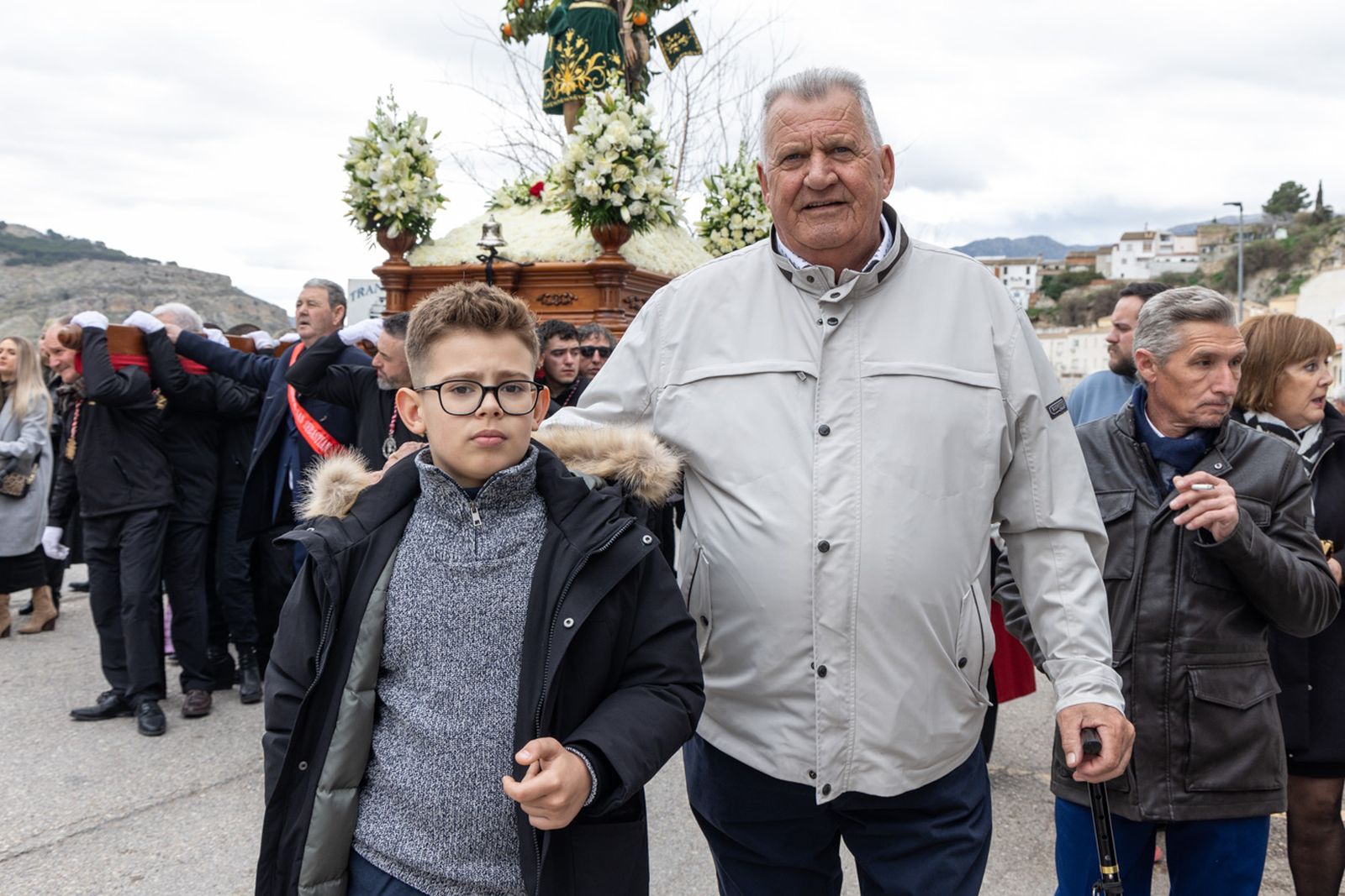 Solemne procesión de San Sebastián en La Guardia de Jaén
