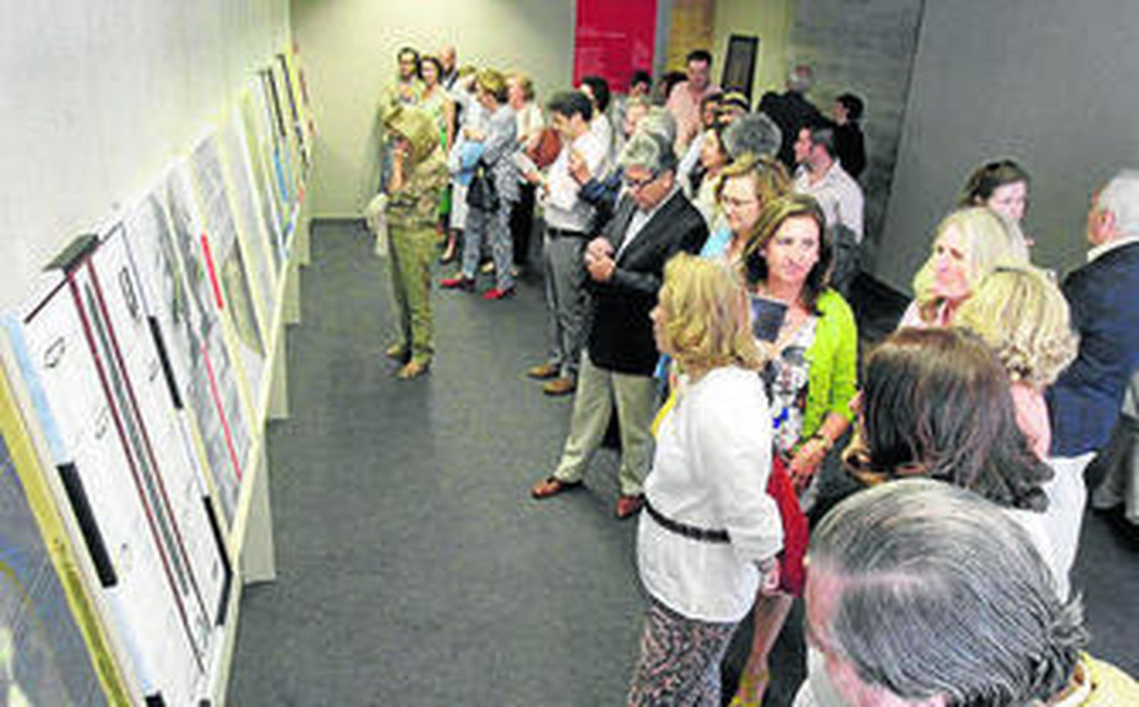 Parte del público asistente a la presentación.