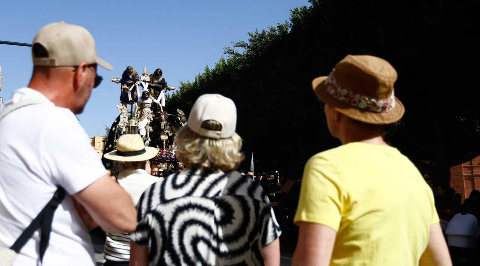 Las fotos del Descendimiento, en el Viernes Santo de Málaga
