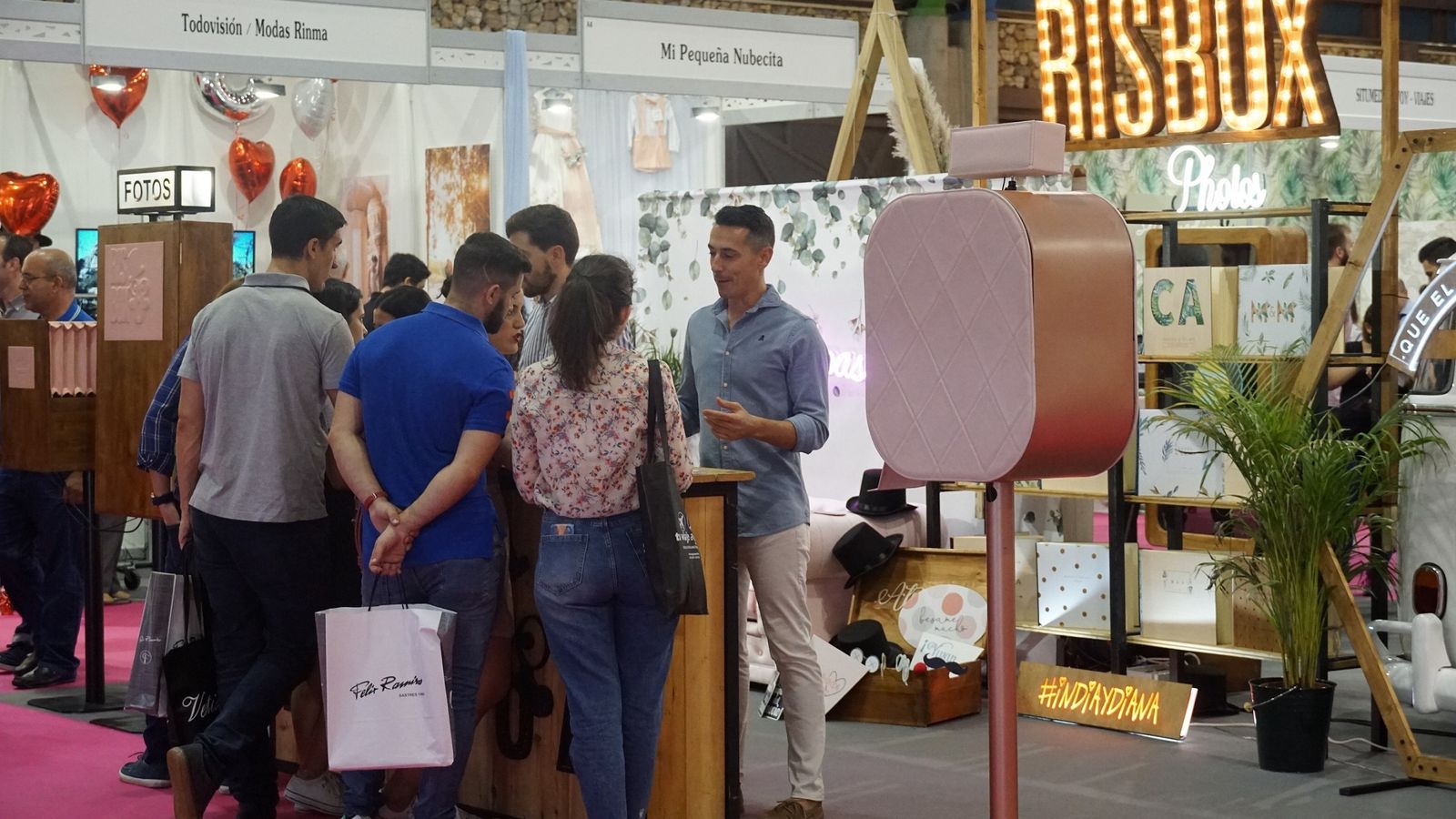 La zona expositiva Celebra Málaga