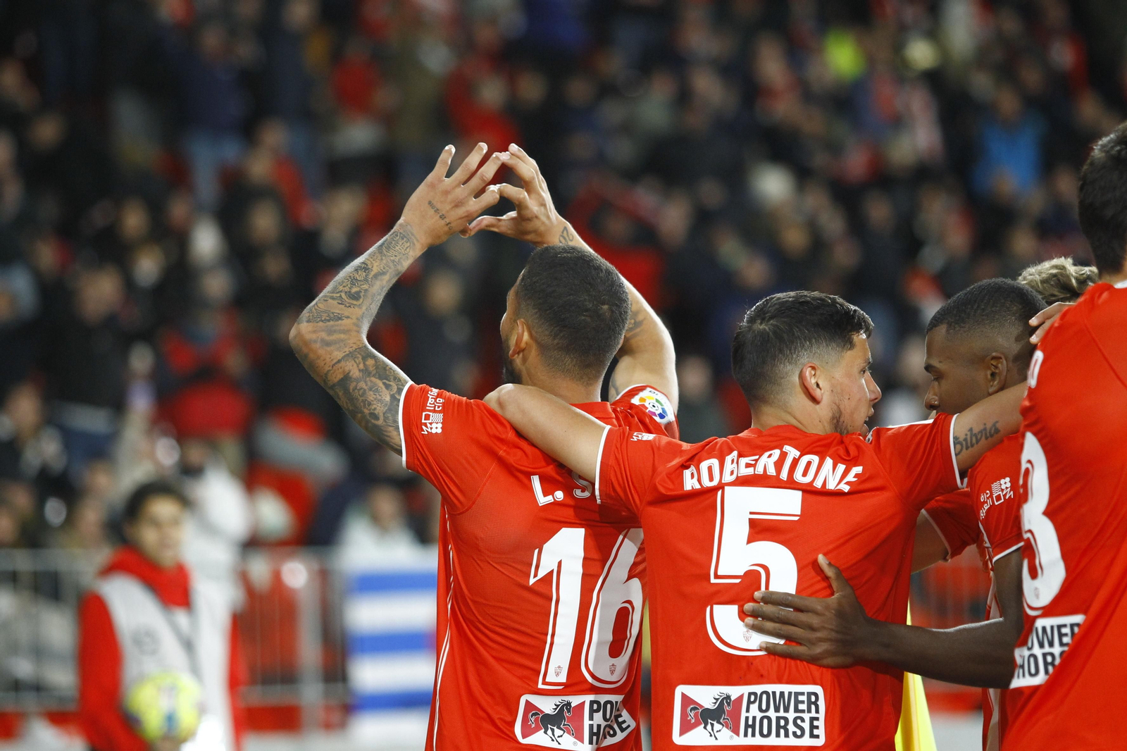 Imágenes del partido U.D. Almería-R.C.D. Espanyol