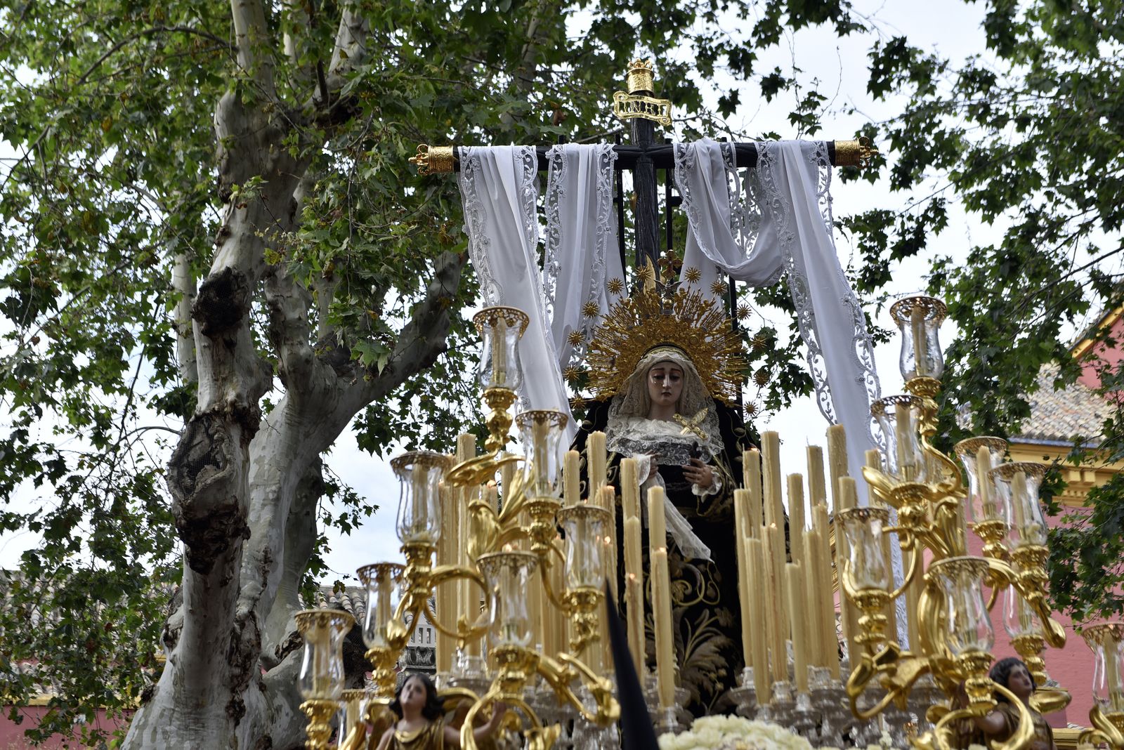 Las imágenes de la Hermandad de la Soledad de San Lorenzo