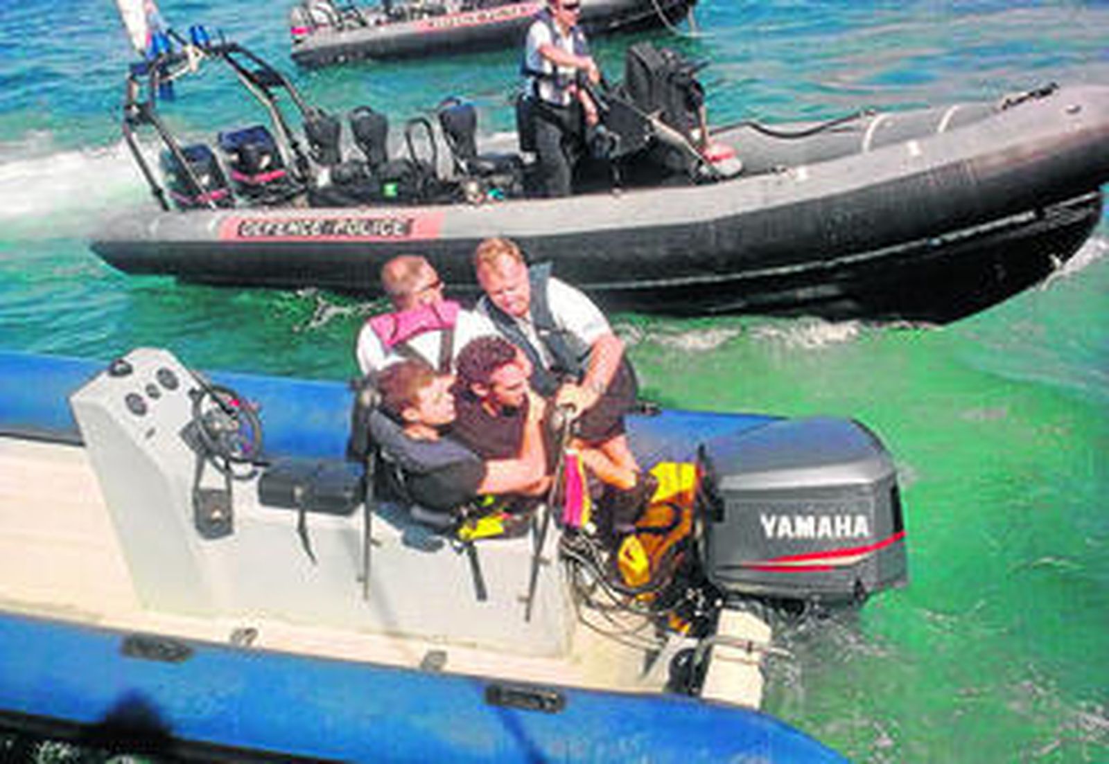 Un incidente protagonizado por la Policía de Gibraltar en septiembre pasado.