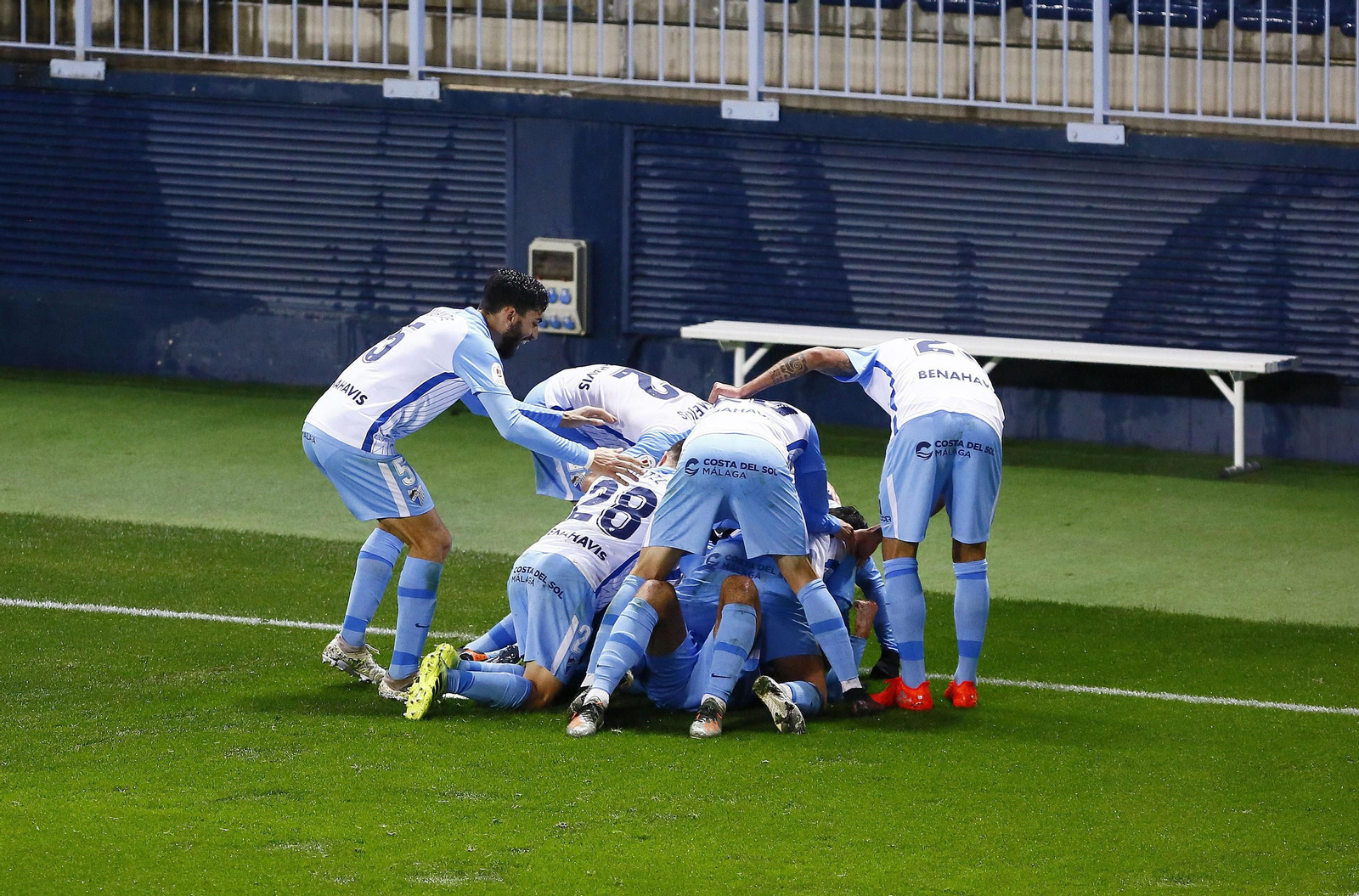 Las fotos del Málaga CF - Real Oviedo de Copa del Rey