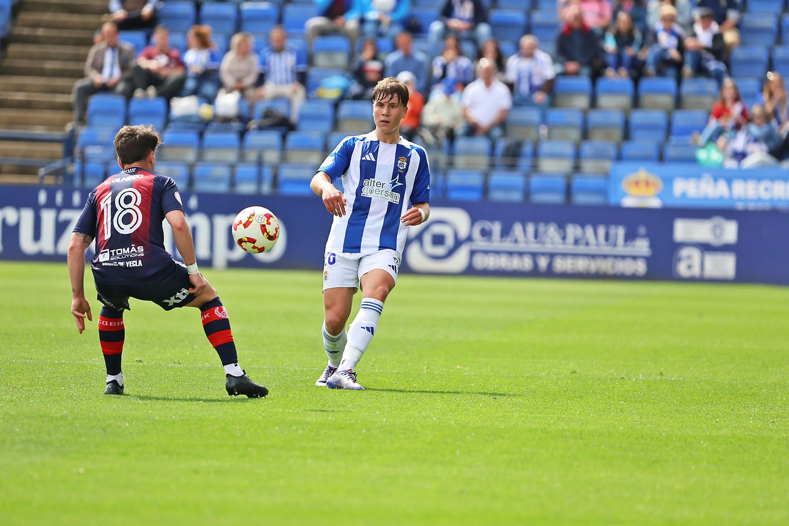 Las imágenes del Recreativo de Huelva - Yeclano Deportivo