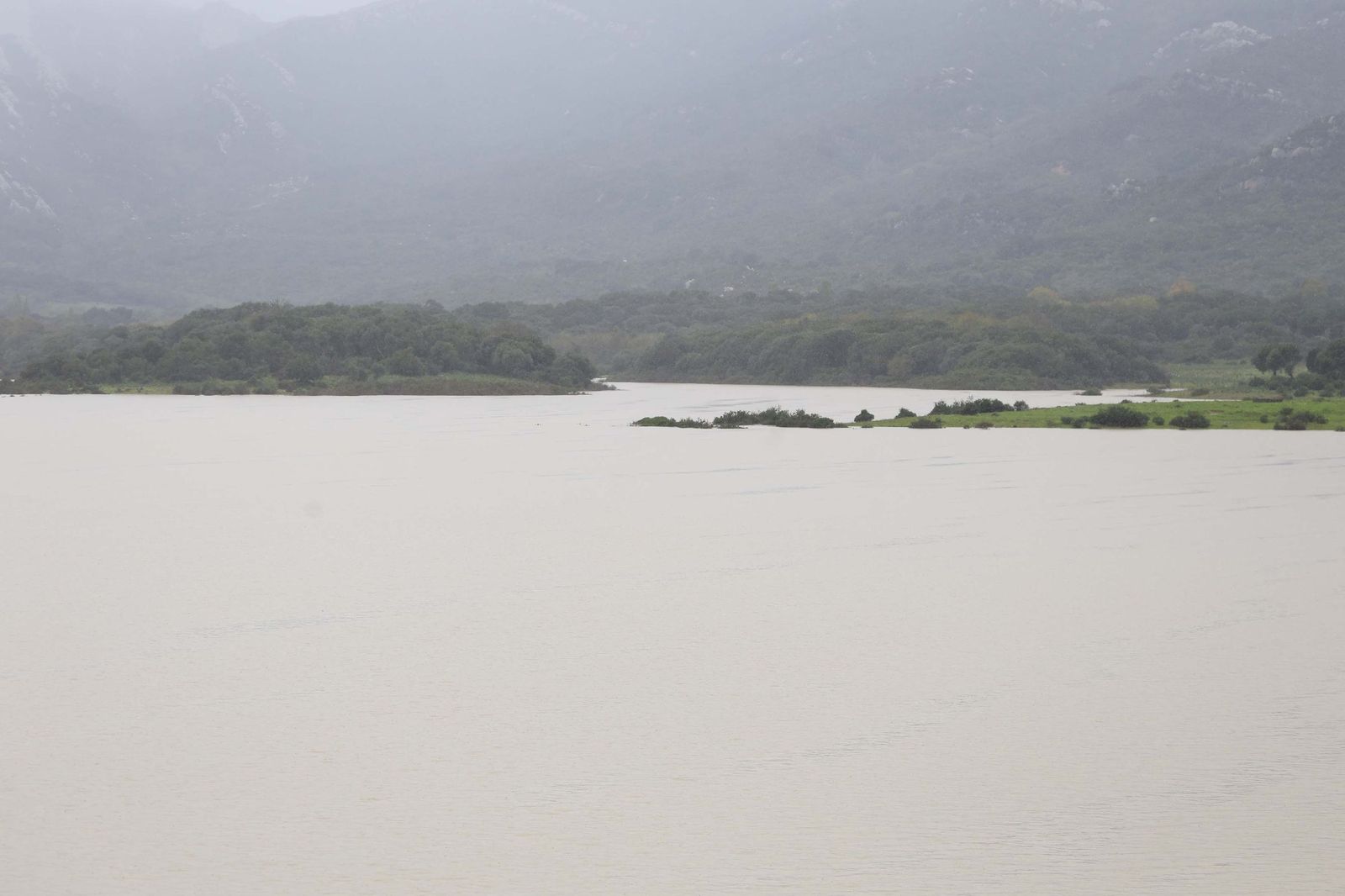 Así luce Charco Redondo: fotos del pantano casi lleno antes de la borrasca Leandro