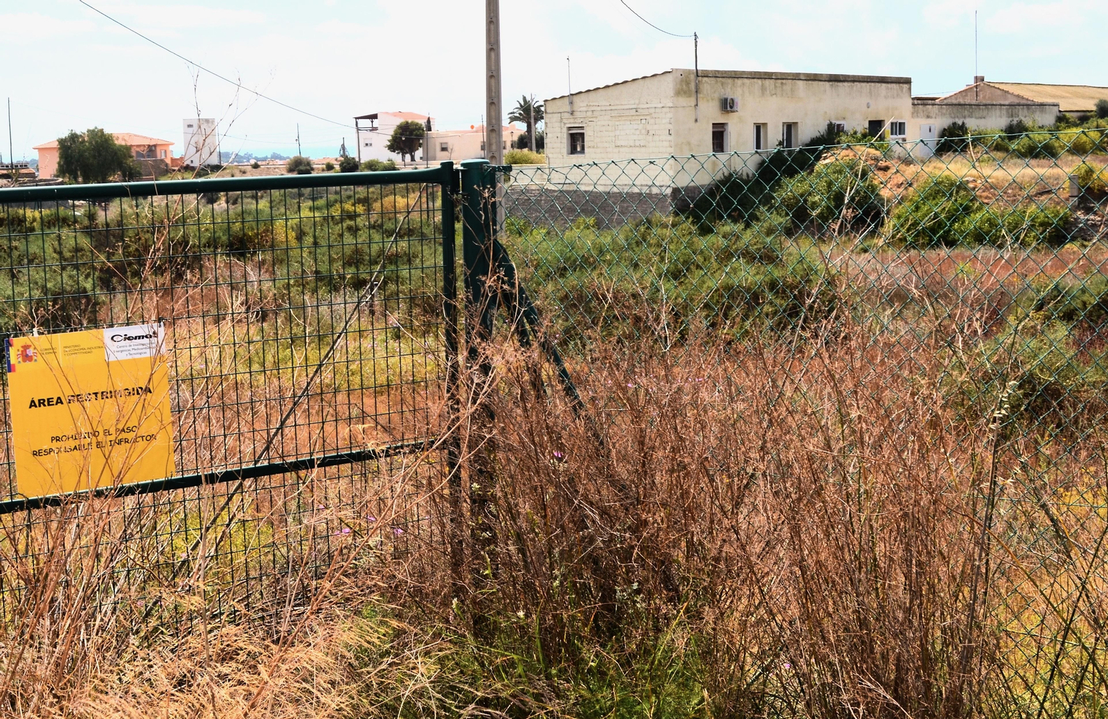 Casa propiedad del CIEMAT dentro del núcleo urbano de Palomares, calle Diseminado La Punta
