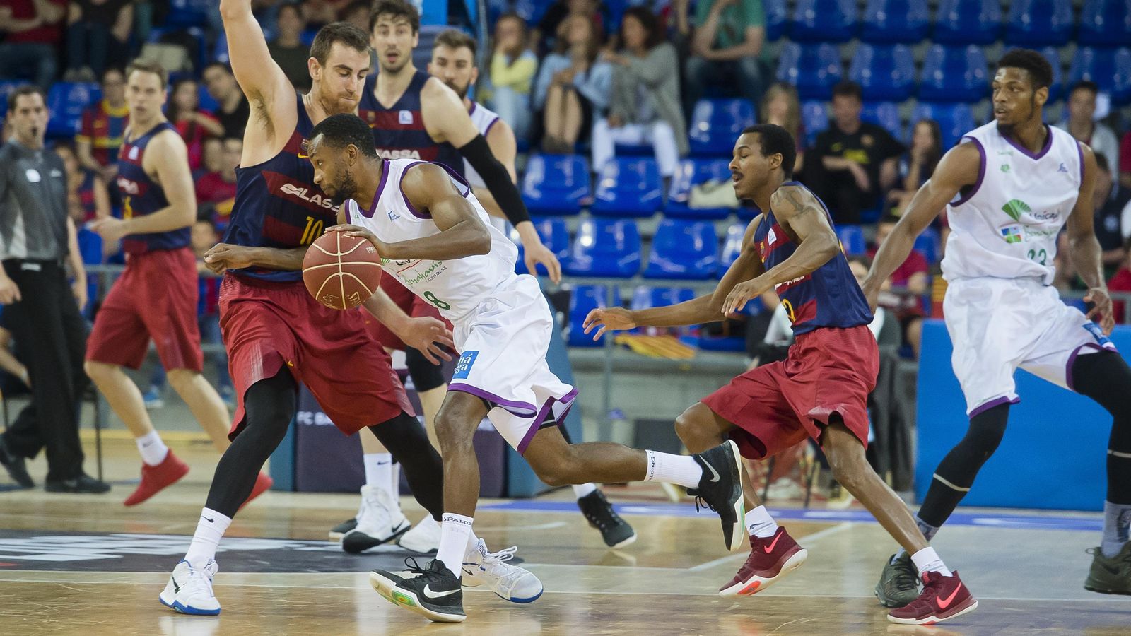 Las imágenes del Barcelona-Unicaja