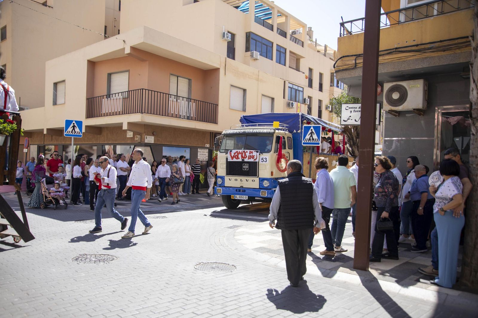 Las imágnes de la misa y procesión en honor a San Marcos en El Ejido