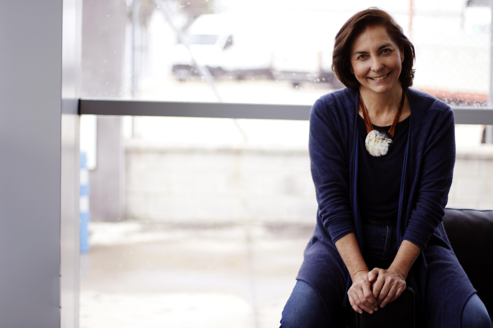 La diseñadora Elisa Cortés, en su oficina. La diseñadora Elisa Cortés, en su oficina.