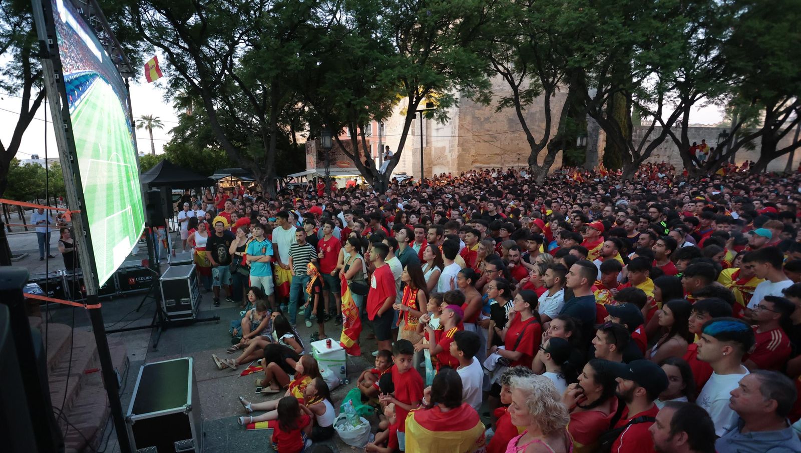 Jerez con la Selección Española, en imágenes