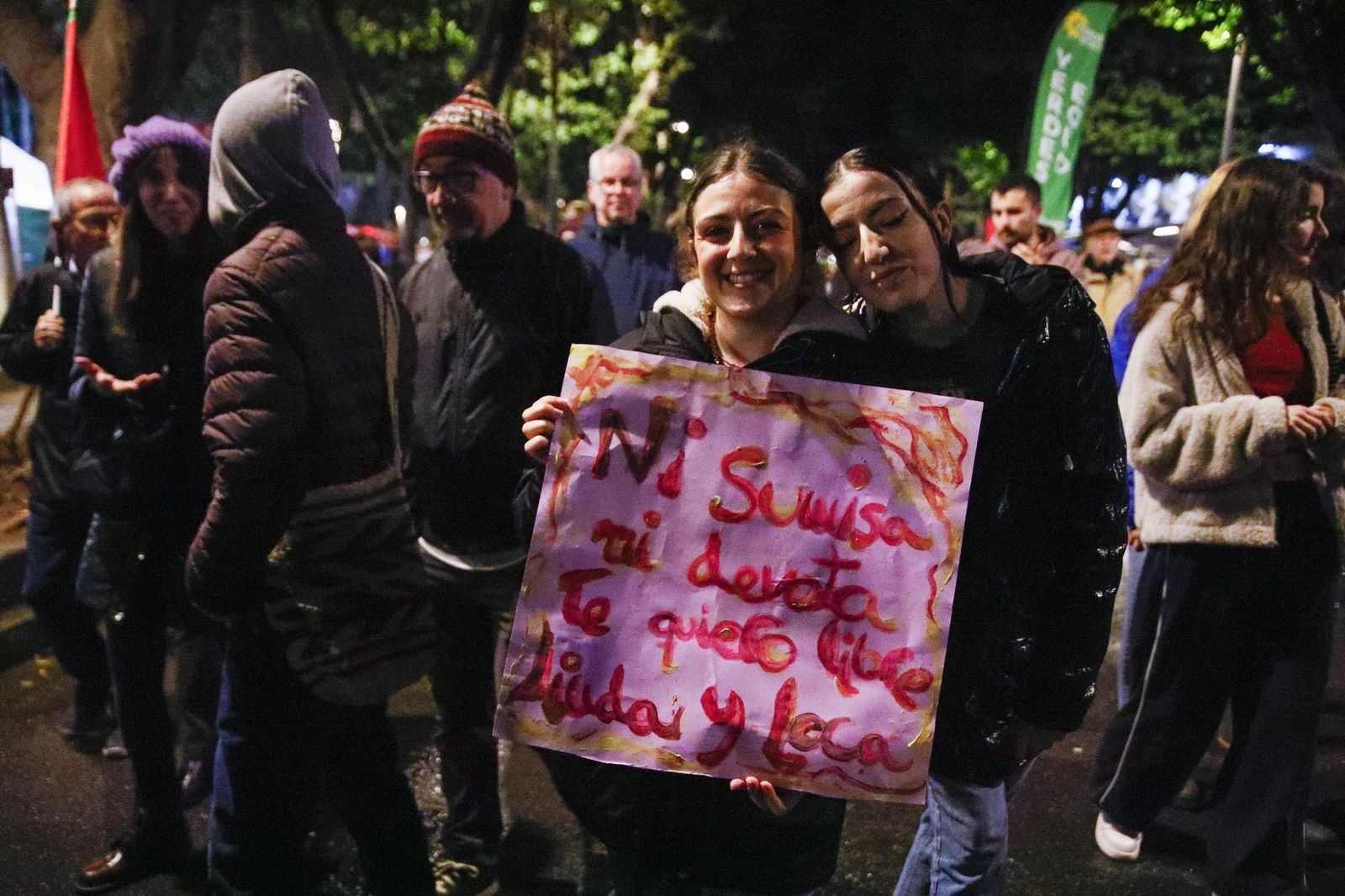 Las imágenes de la manifestación realizada por Asamblea Feminista 8M en Almería