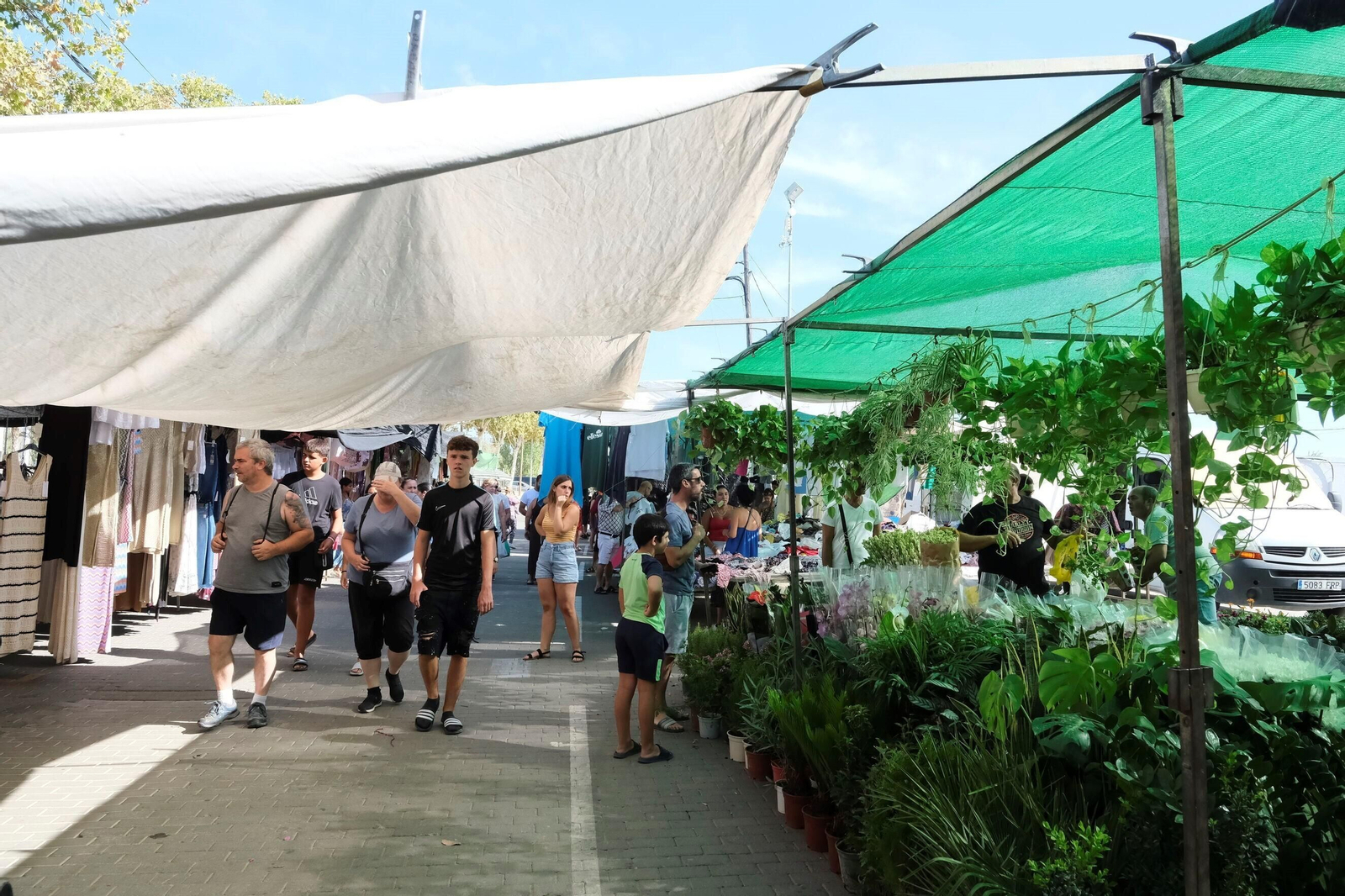 Un paseo en fotografías por el mercadillo de El Arenal un día de agosto Un paseo en fotografías por el mercadillo de El Arenal un día de agosto