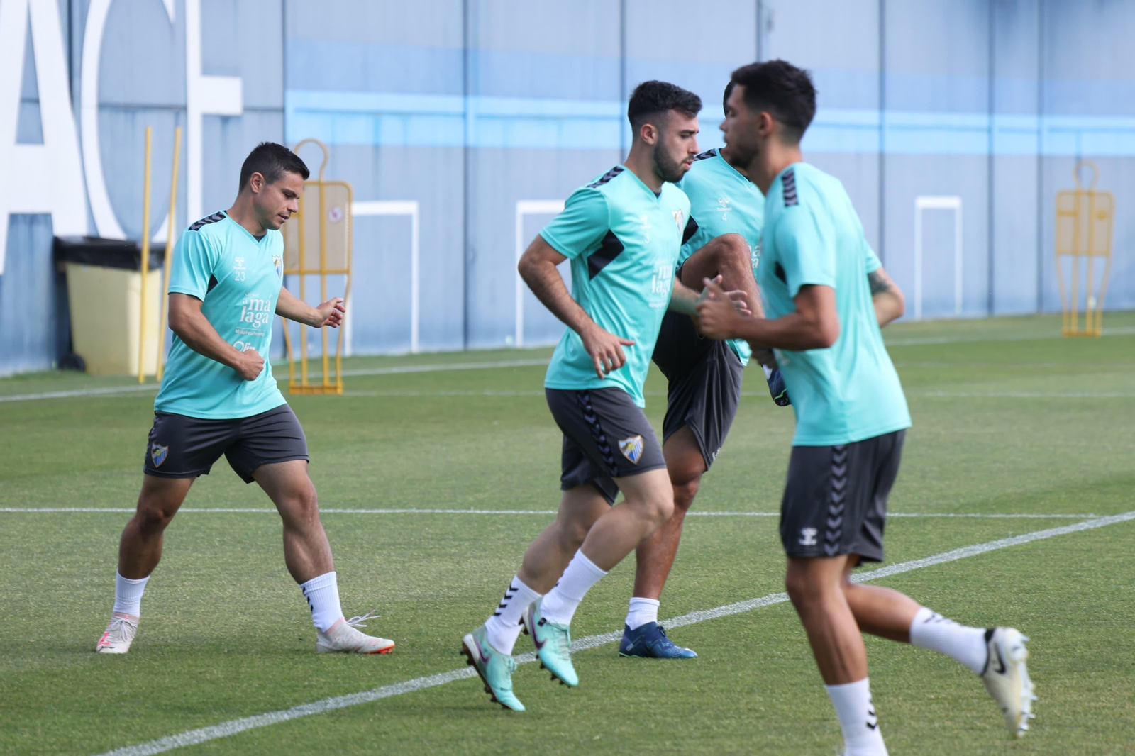 El Málaga CF no baja el ritmo antes de jugar ante el Real Madrid Castilla