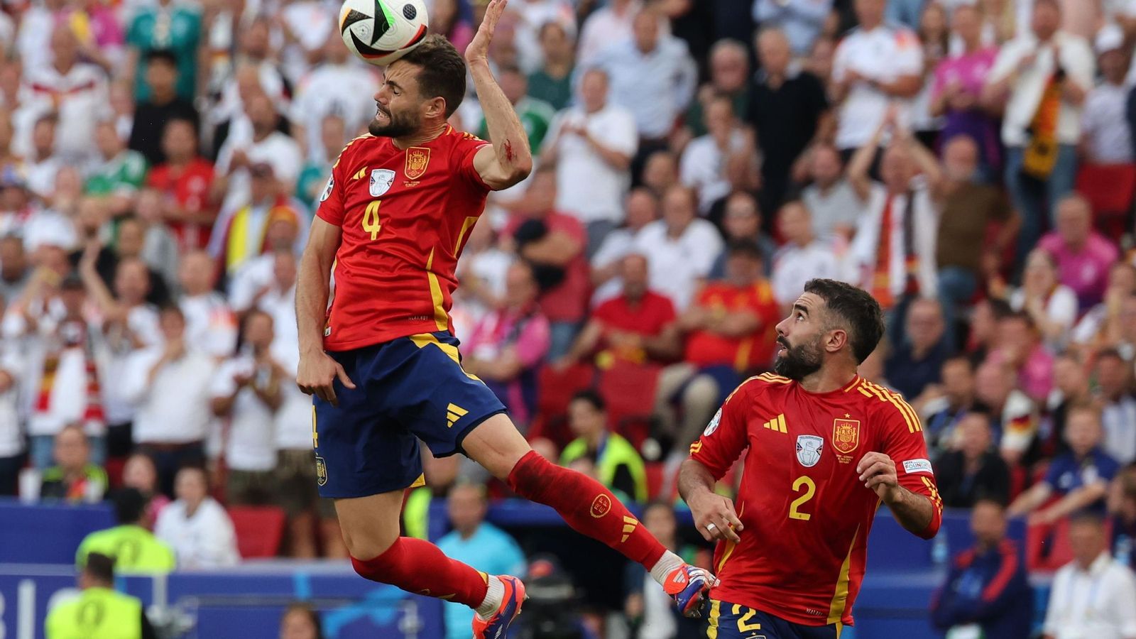 Las mejores fotos del España - Alemania