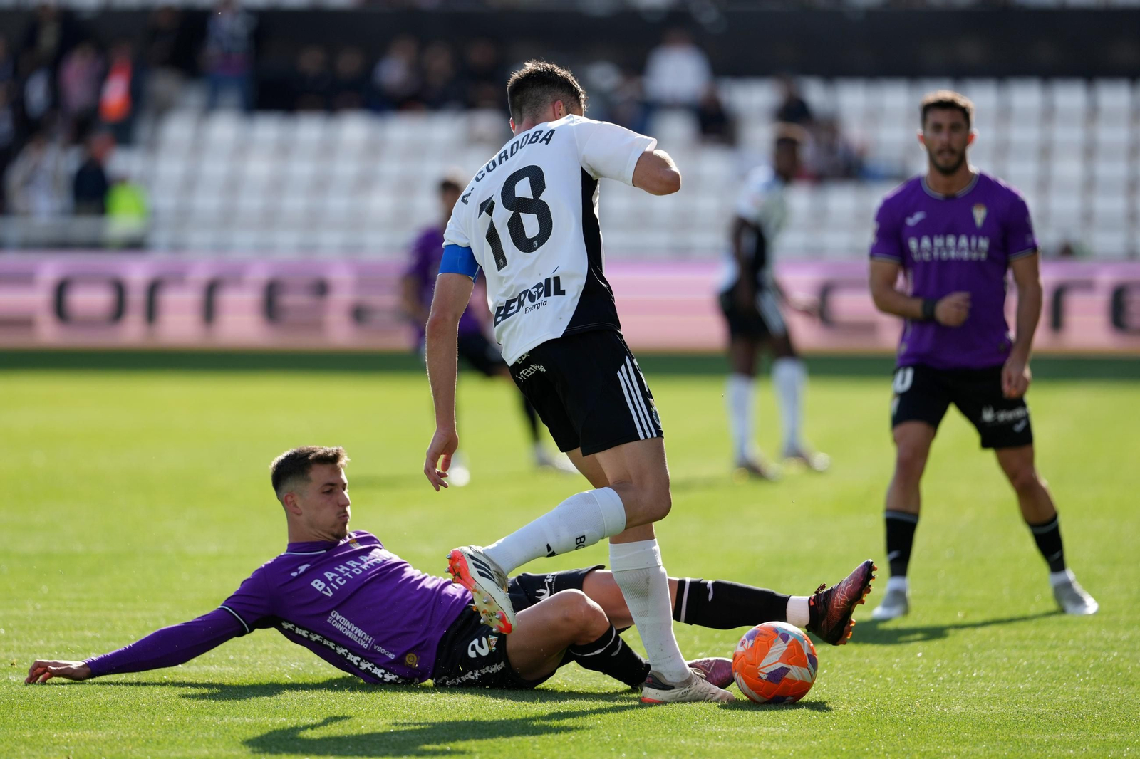 Las mejores fotos del Burgos CF - Córdoba CF en El Plantío