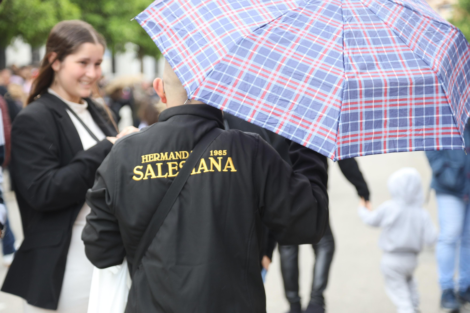 Salesianos en el Miércoles Santo en Málaga, en fotos