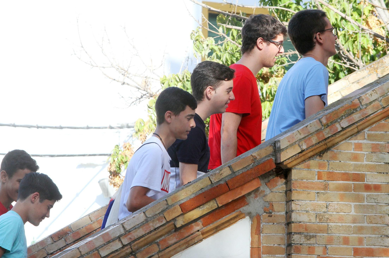 Vuelta a clase de alumnos de Secundaria y Bachillerato