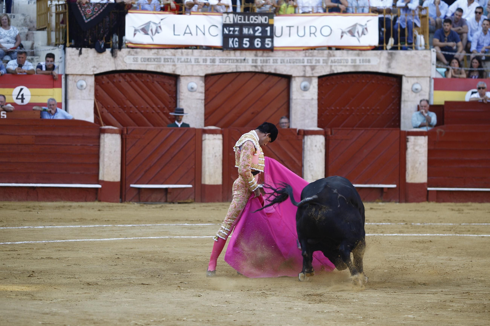 Las mejores imágenes de los toreros Fortes, Juan Ortega y David de Miranda en la Feria de Almería 2025
