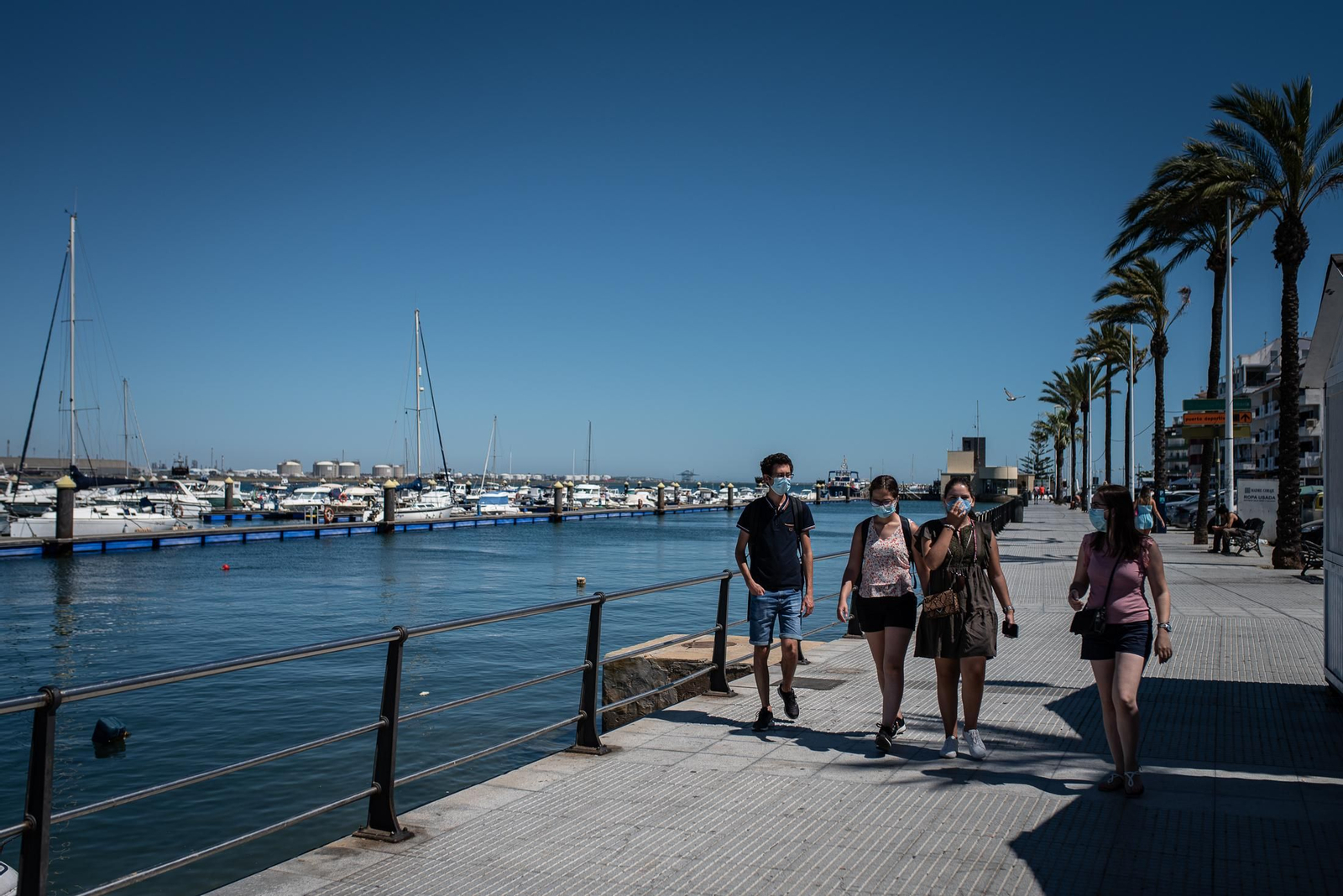 Imágenes del sábado 7 de agosto en Huelva
