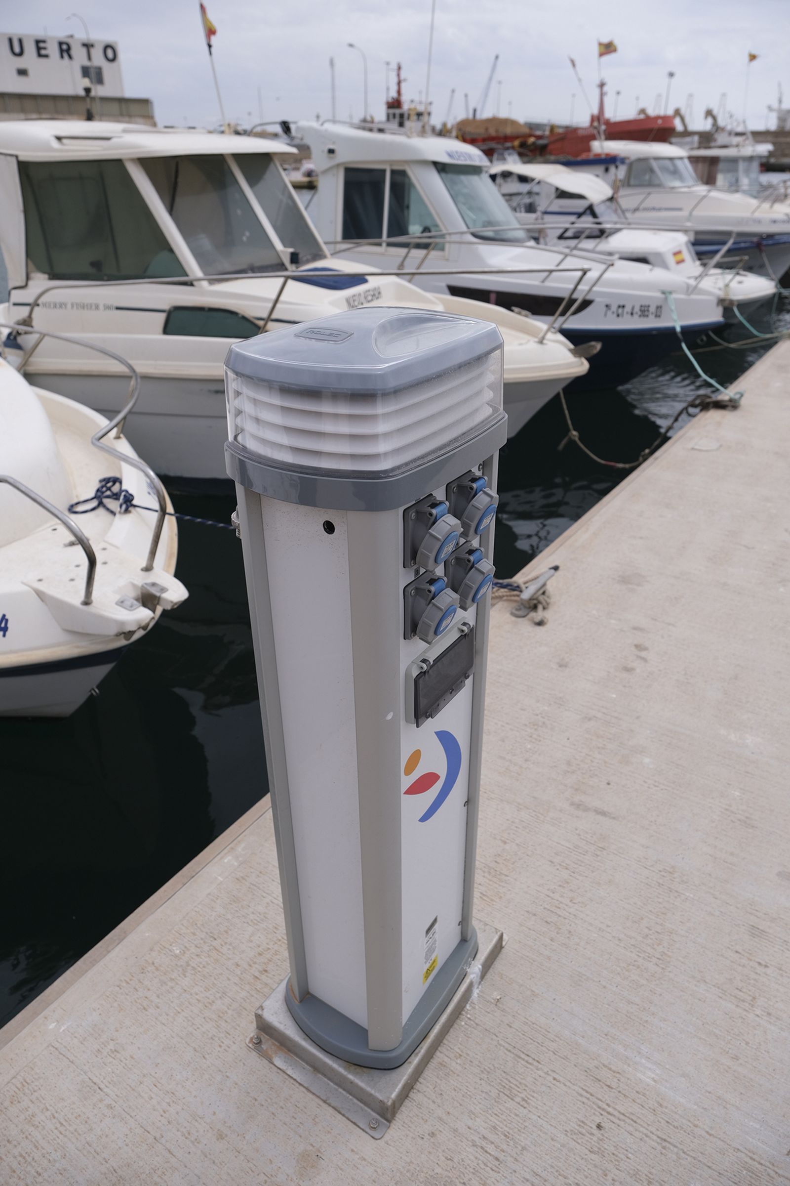 Fotogalería visita obras nuevo fondeadero del Puerto Pesquero de Almería