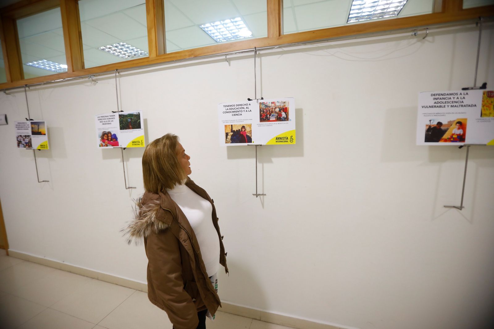 La exposición 'Derechos Humanos, presente y futuro' de Amnistía Internacional, en imágenes