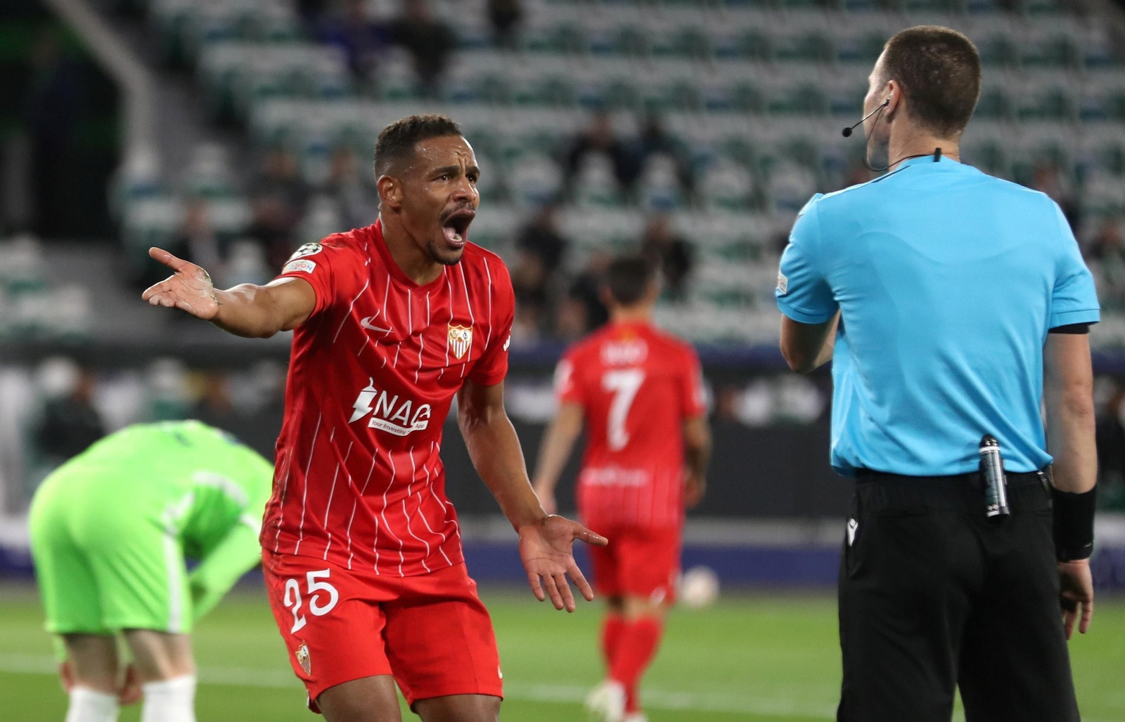 Las imágenes del Wolfsburgo-Sevilla