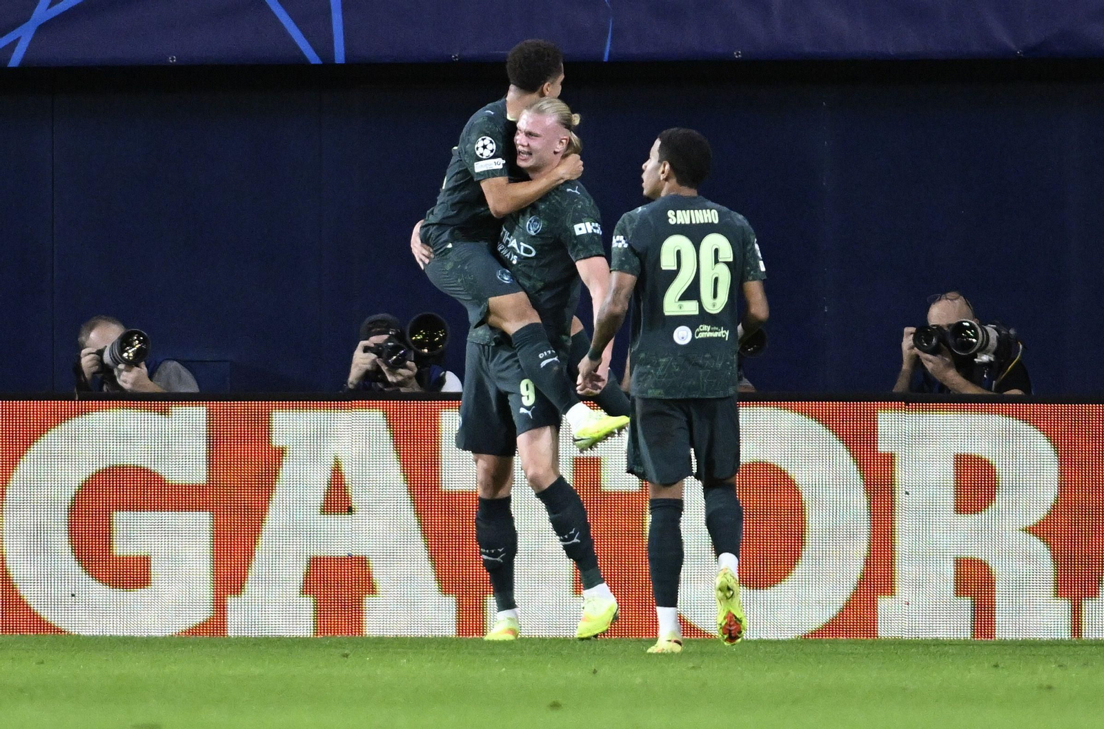 Las fotos del Villarreal-Manchester City