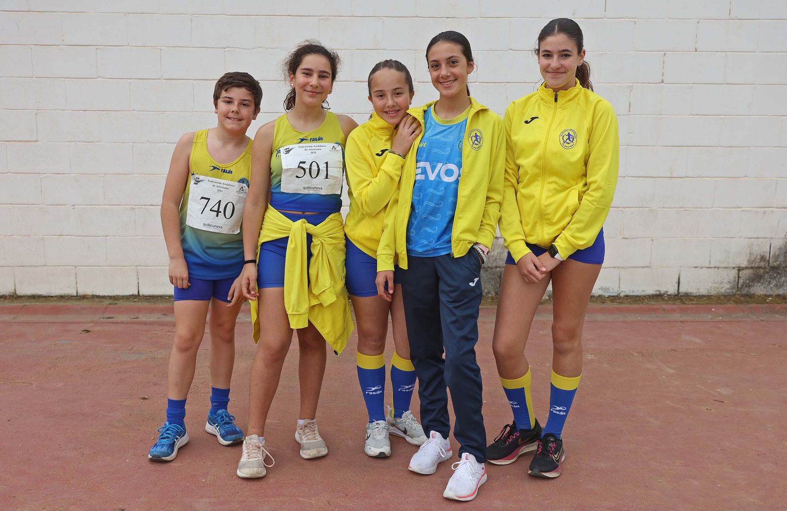 Fotos del cuarto control de invierno de la Delegación Gaditana de Atletismo en Algeciras