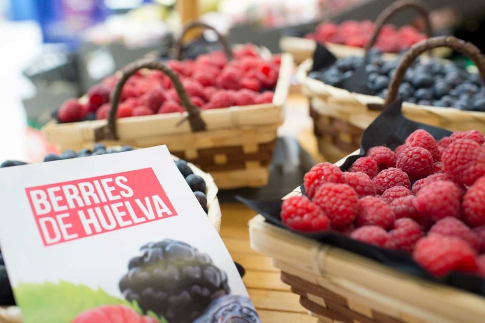 Frutos rojos de Huelva.