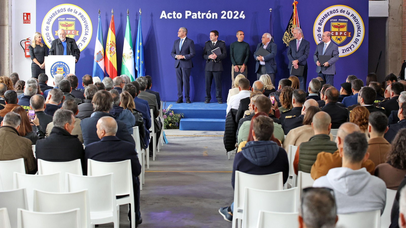 Actos por el Día del Patrón de los Bomberos en Jerez
