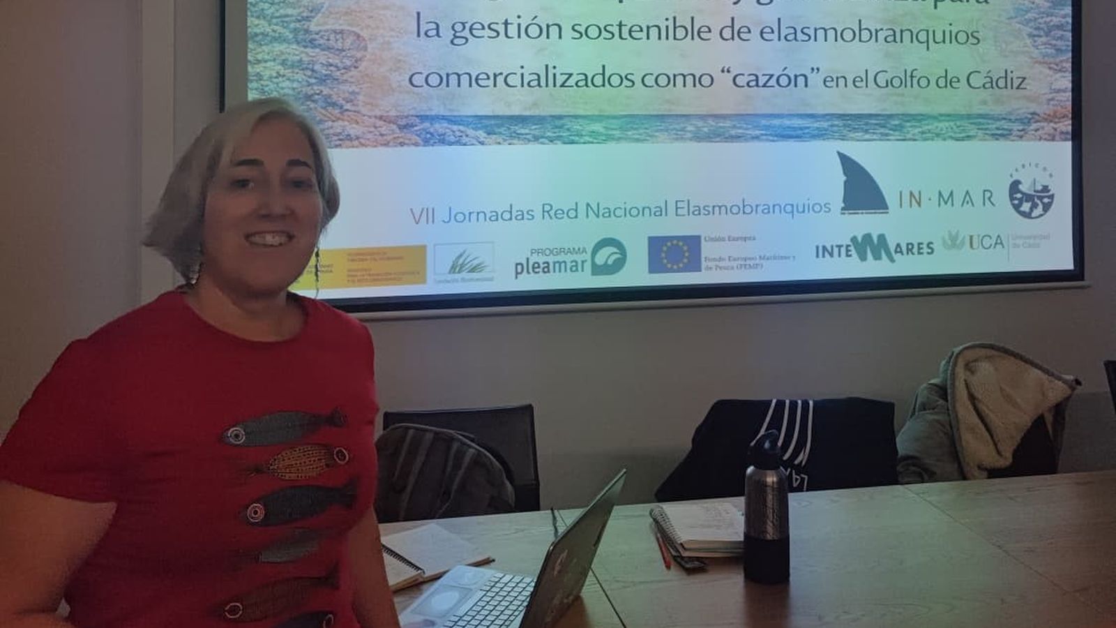 La investigadora de la UCA, Remedios Cabrera.