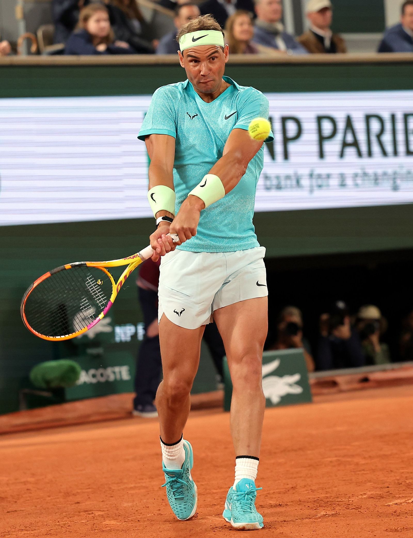 Las fotos del adiós de Nadal en Roland Garros