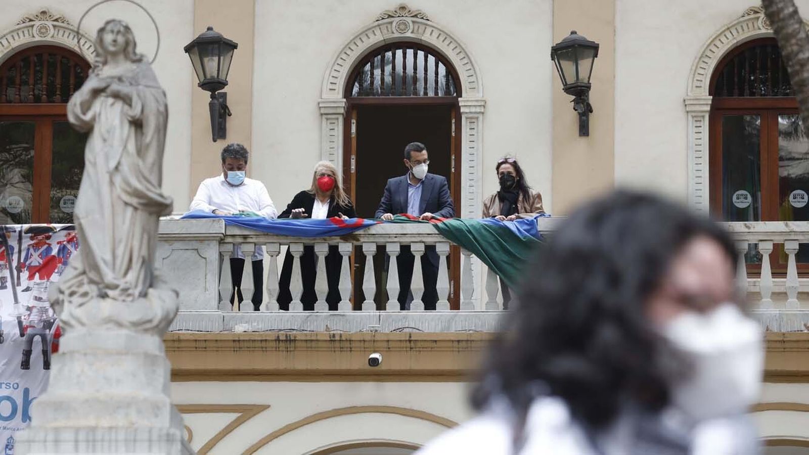 Las fotos de la celebración del Día Internacional del Pueblo Gitano en La Línea