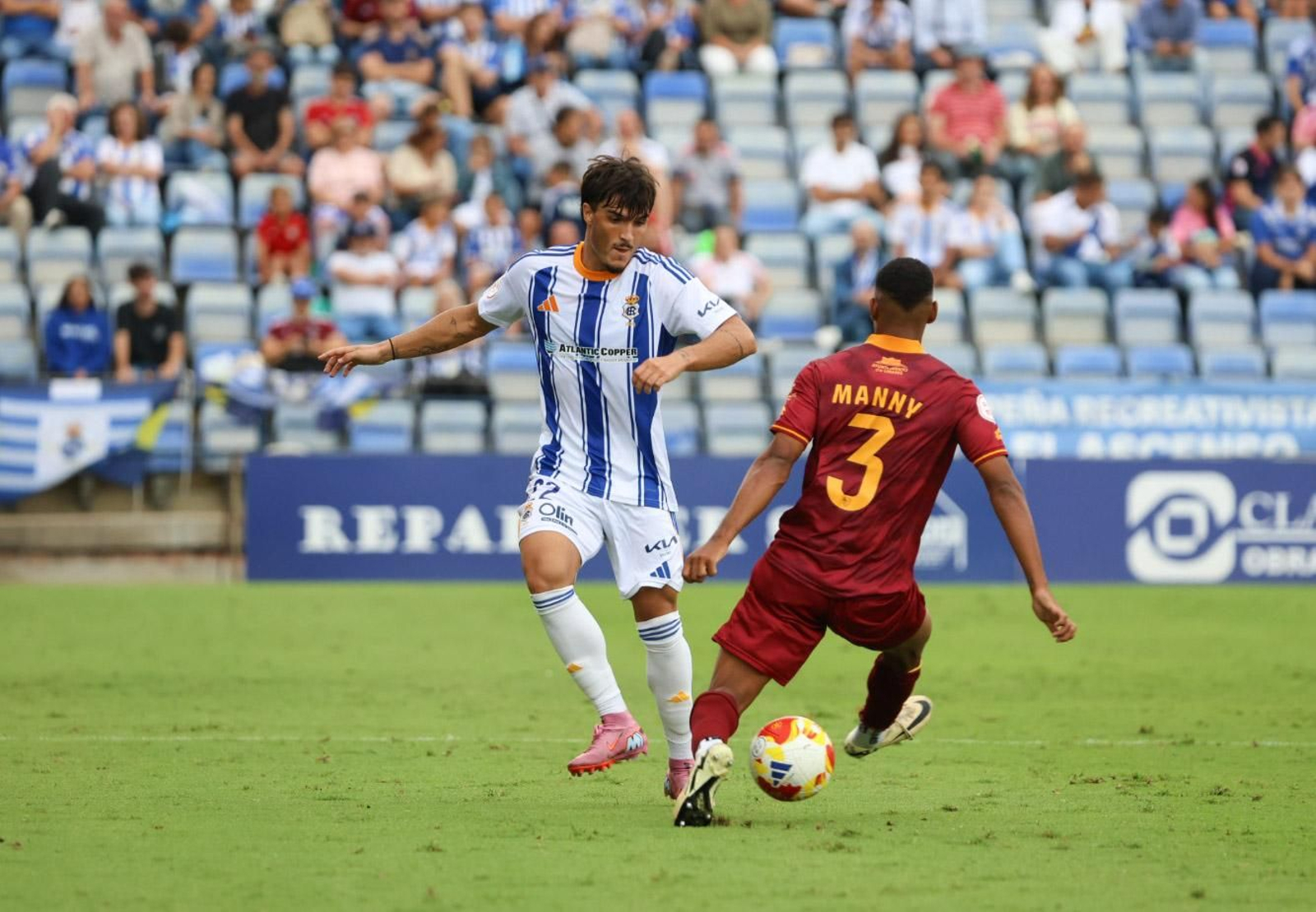 Las mejores imágenes del Recreativo de Huelva- Linares Deportivo