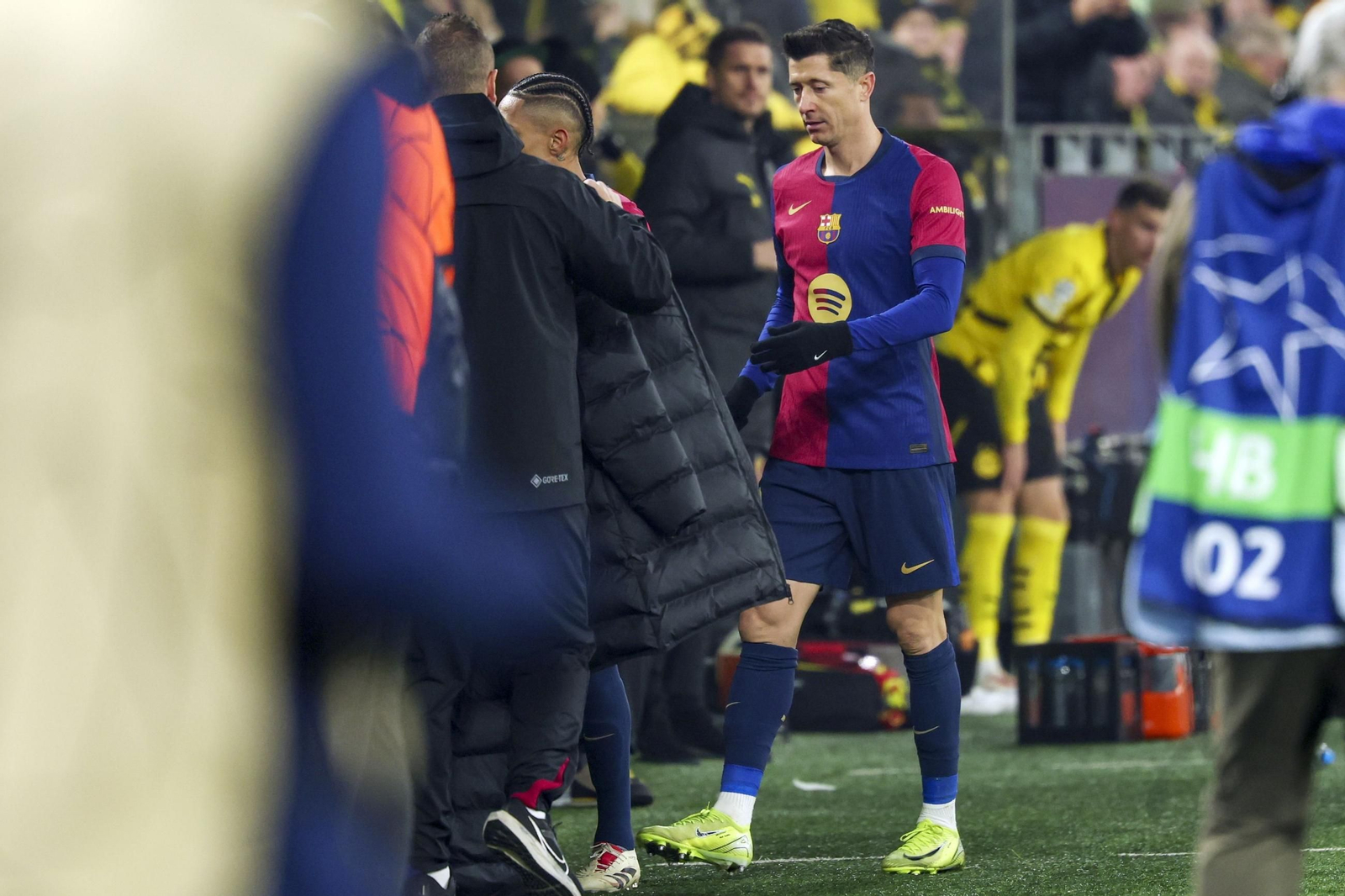 Las imágenes del Borussia Dortmund - Barcelona